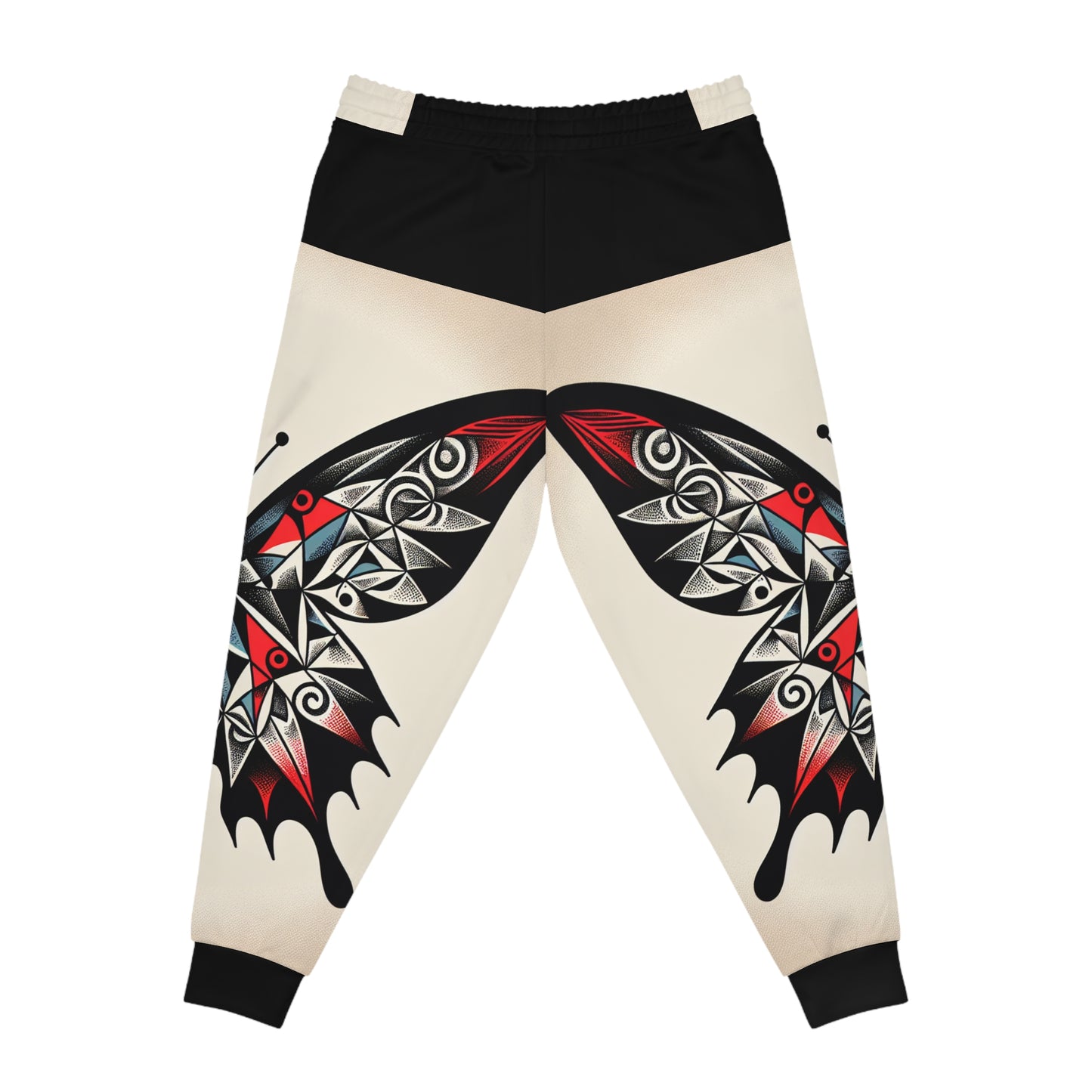 Stylish Butterfly Athletic Joggers, Fitness Wear, Workout Pants, Casual Joggers, Gift for Active Lifestyle