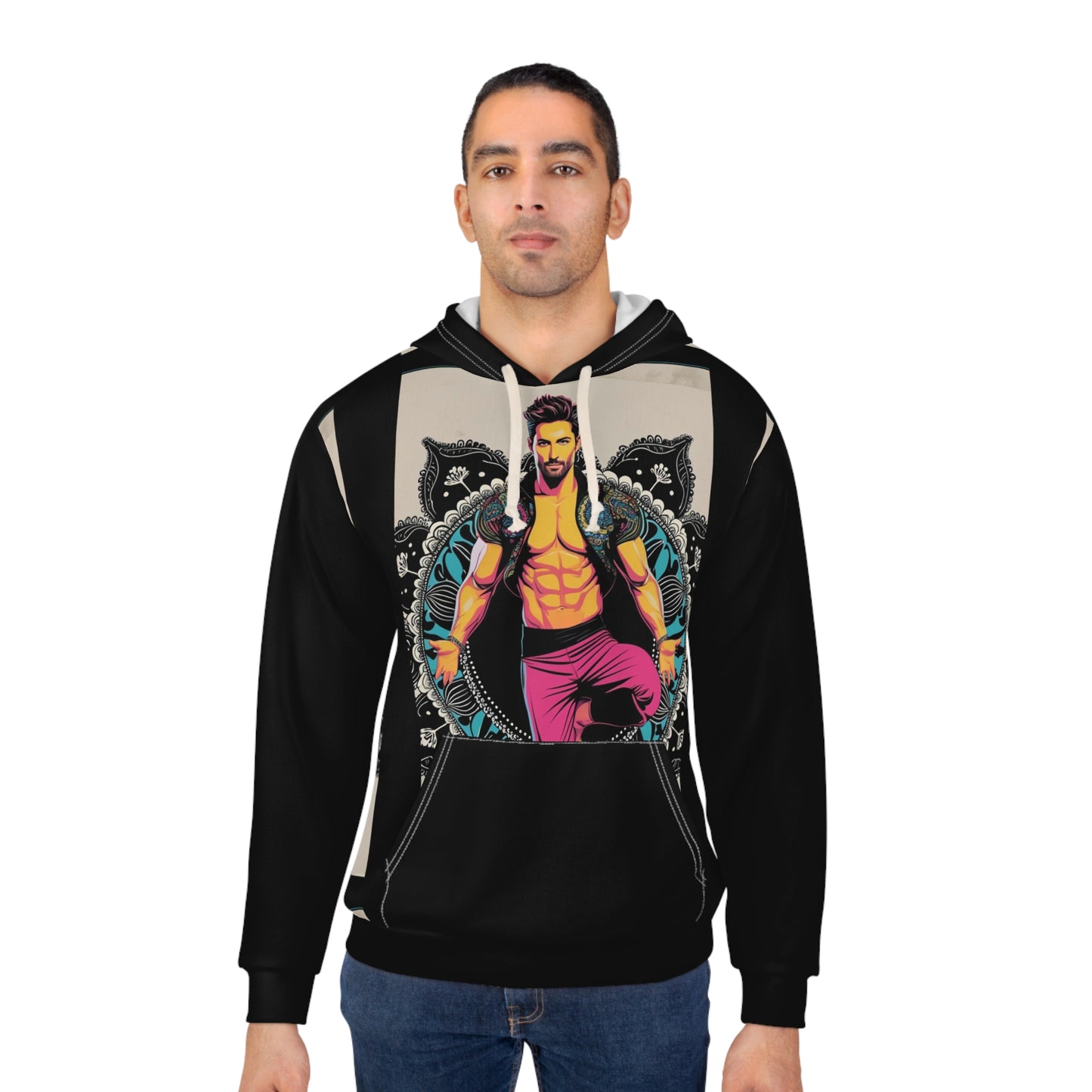 Bold Graphic Unisex Hoodie for Comfort and Style, Trendy Streetwear, Perfect Gift for Him or Her, Cozy Fashion Layer