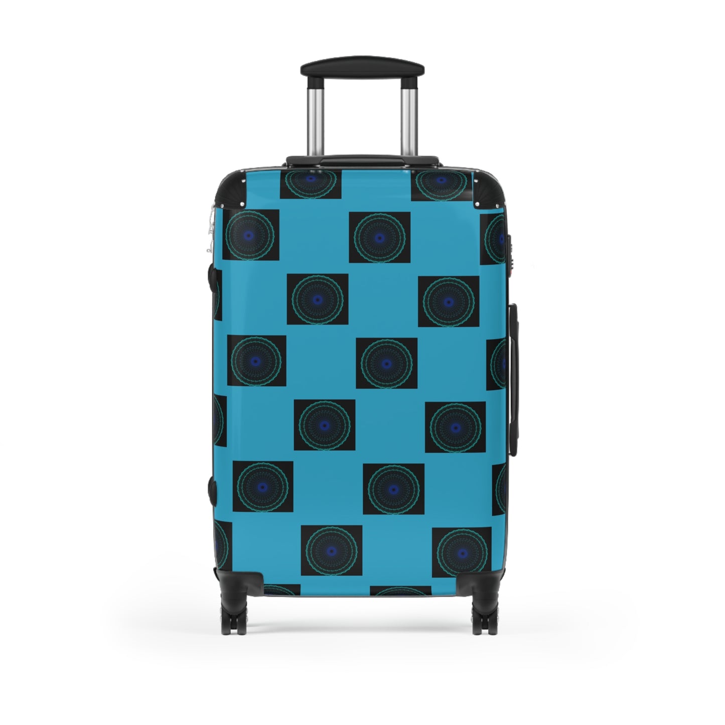 Vibrant Travel Suitcase, Unique Pattern Carry-On, Stylish Luggage for Travelers, Travel Accessories, Gift for Adventurers