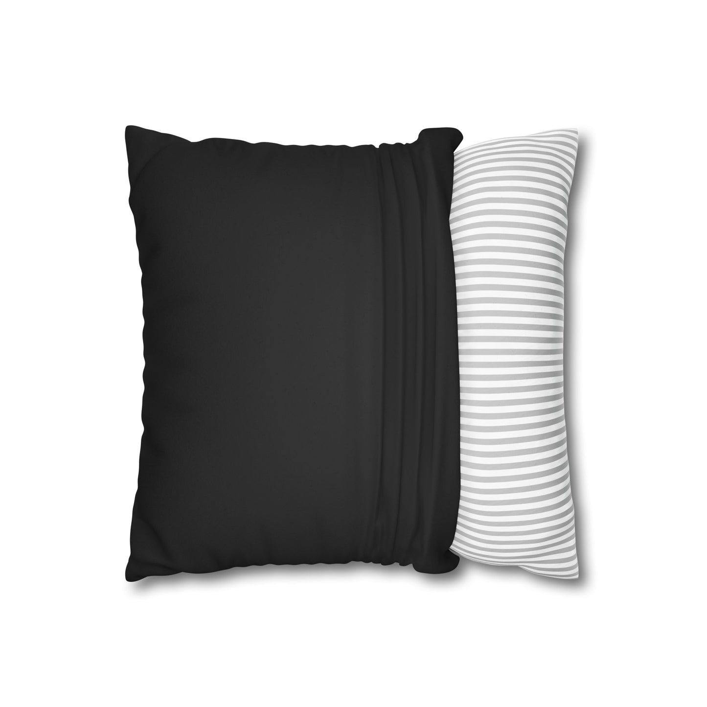 Black & White Owl Pillowcase - Boho Home Decor, Cozy Cushion Cover, Gift for Animal Lovers, Nature Accent Pillow, Living Room Decor
