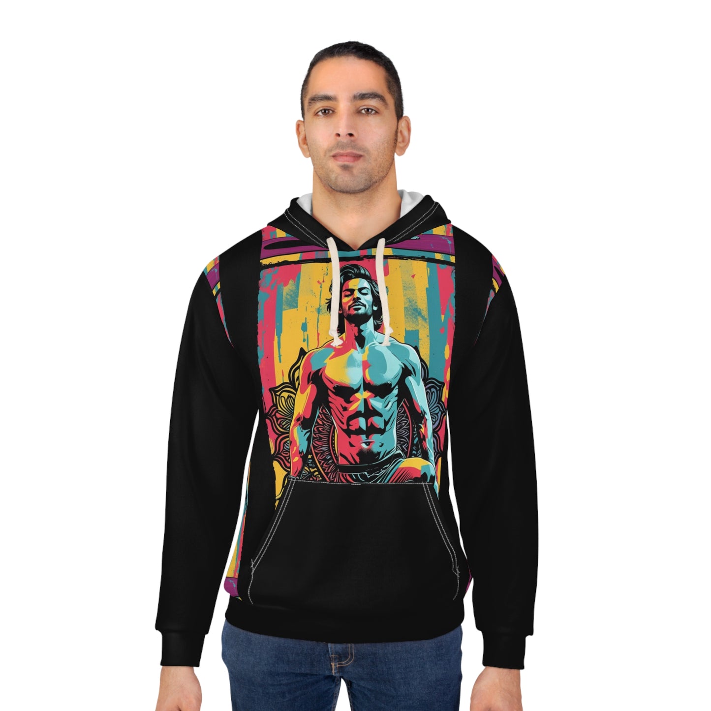Bold Graphic Unisex Hoodie for Comfort and Style, Trendy Streetwear, Perfect Gift for Him or Her, Cozy Fashion Layer