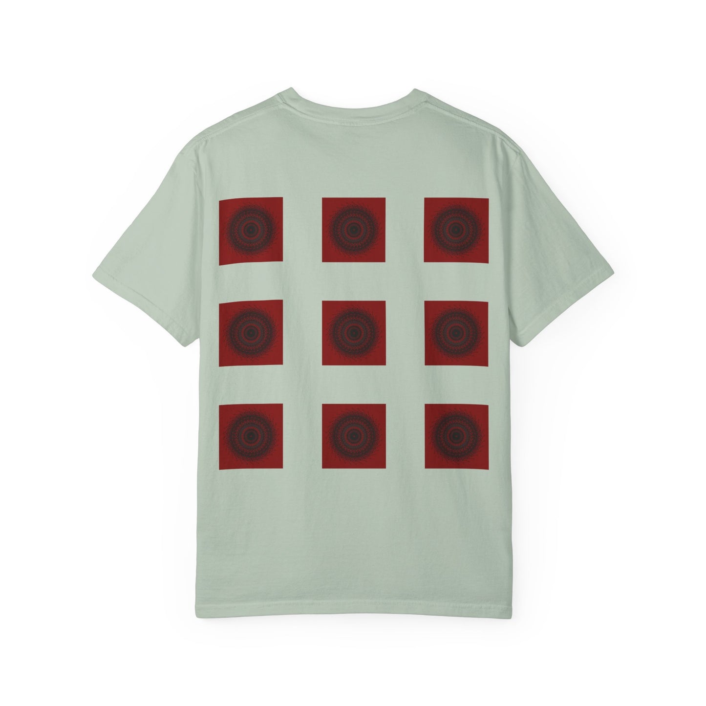 Symbolic Figures Unisex Garment-Dyed T-Shirt - Bohemian Style for Art Lovers