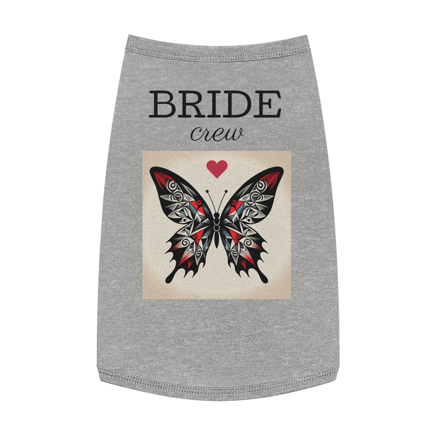 Butterfly Pet Tank Top, Summer Pet Apparel, Cute Dog Shirt, Stylish Cat Tank, Pet Gift for Warm Days, Pet Fashion