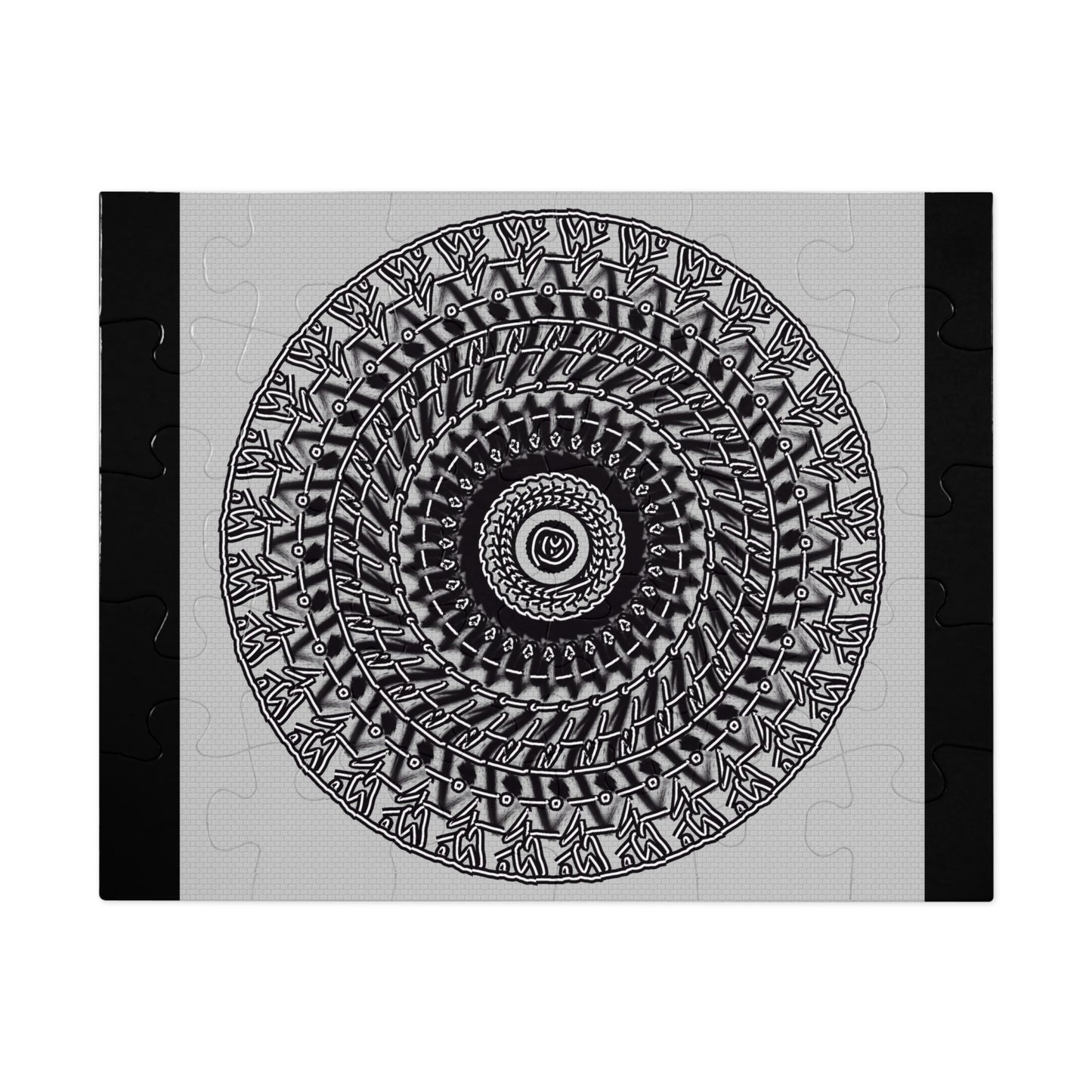 Jigsaw Puzzle with Tin