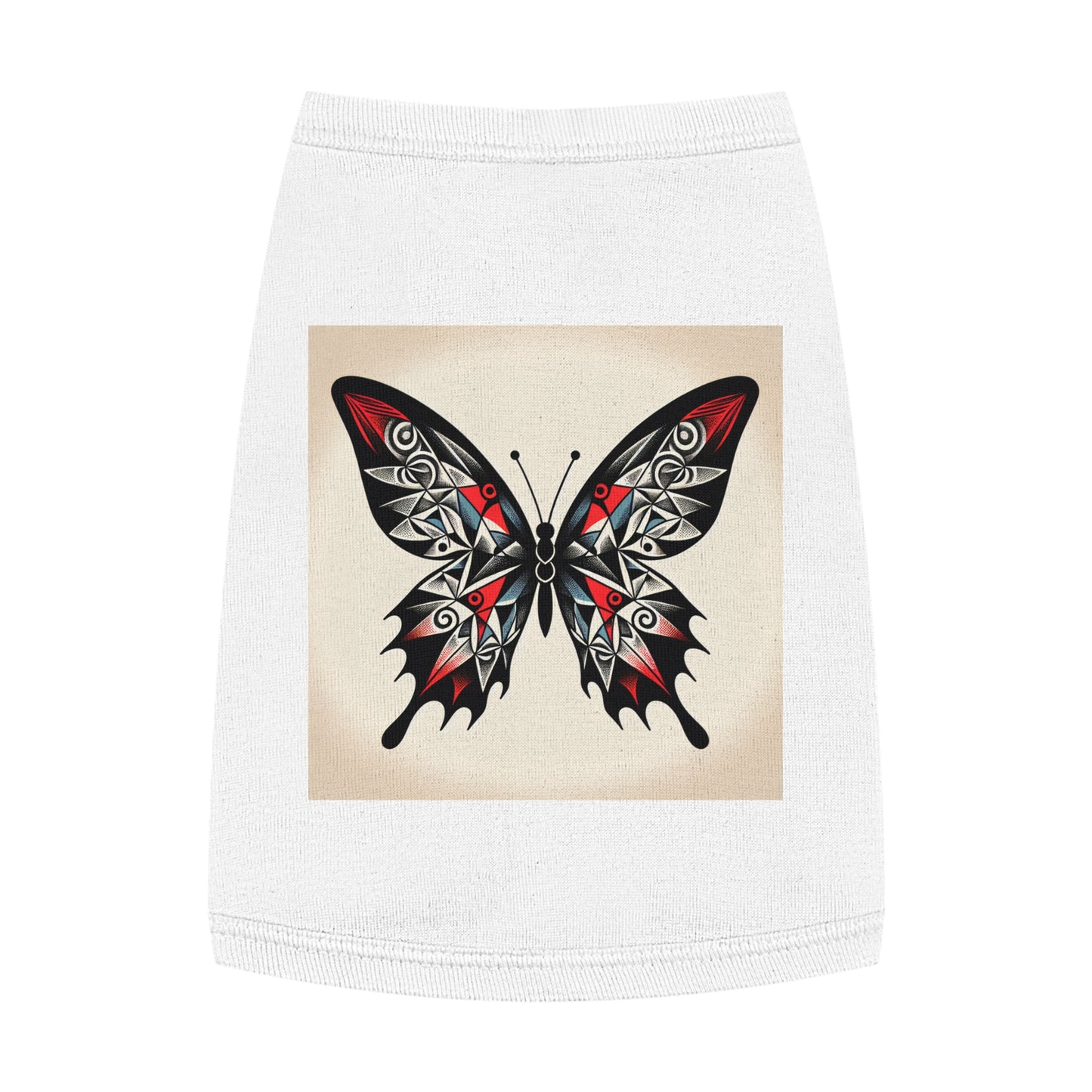 Copy of Butterfly Pet Tank Top, Summer Pet Apparel, Cute Dog Shirt, Stylish Cat Tank, Pet Gift for Warm Days, Pet Fashion