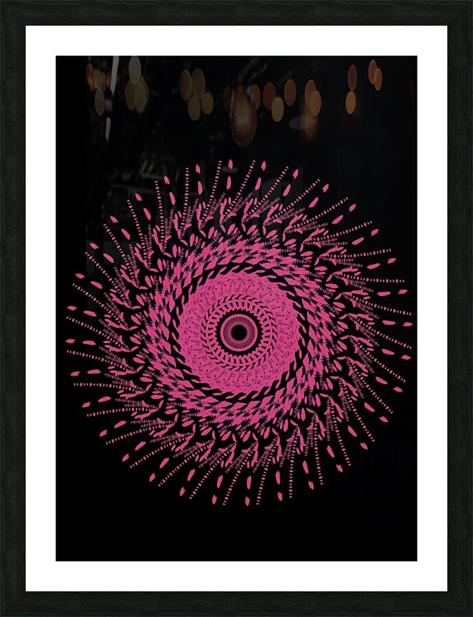Rangoli Designs – LV 015 **Mindful Presence**: Incorporate the essence of clarity and spirituality into your life; this piece encourages mindfulness, presence, and enlightenment.