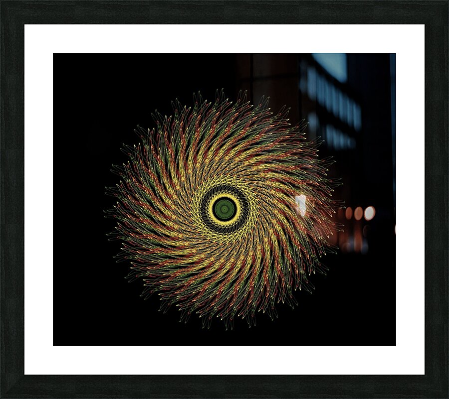 Rangoli Designs – LV 006 **Harmonious Symmetry**: This perfectly balanced mandala brings a sense of order, clarity, and spiritual illumination to your space.