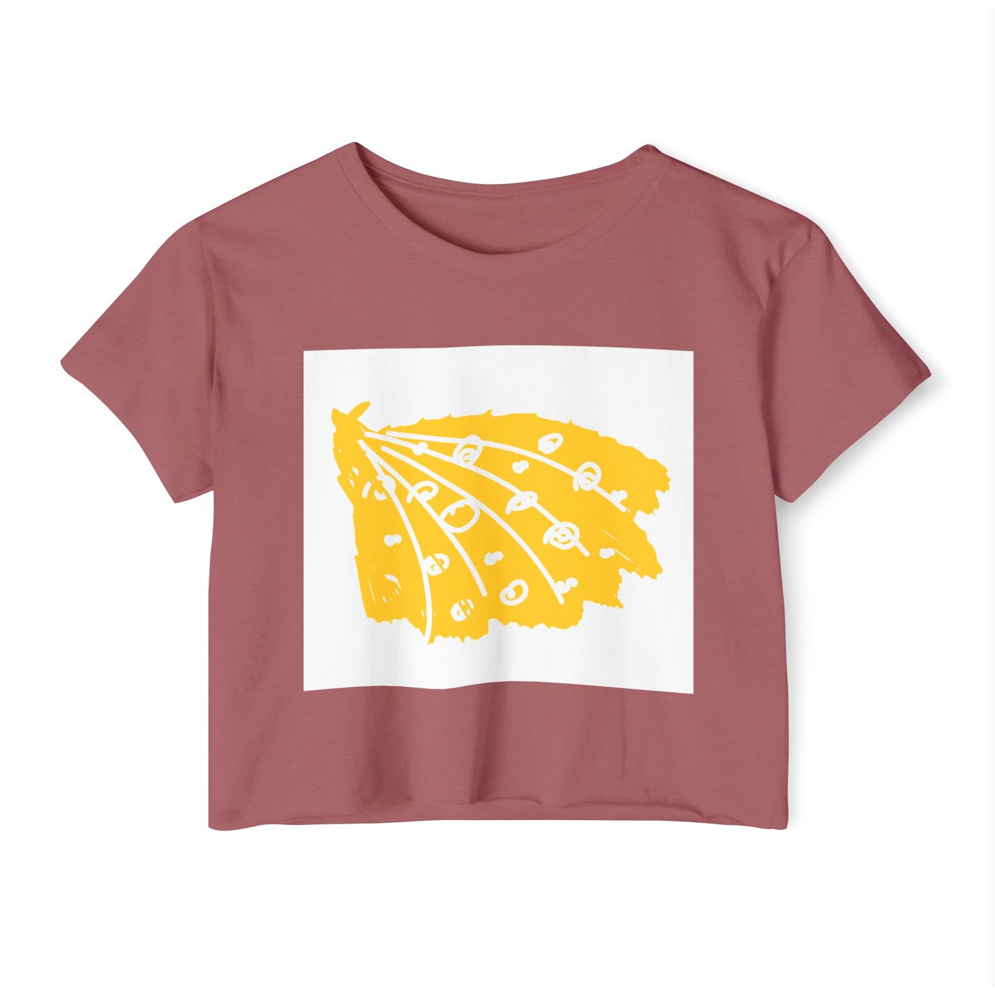 Stylish Women's Festival Crop Top, Boho Chic Tee, Summer Concert Shirt, Casual Wear, Music Festival Outfit