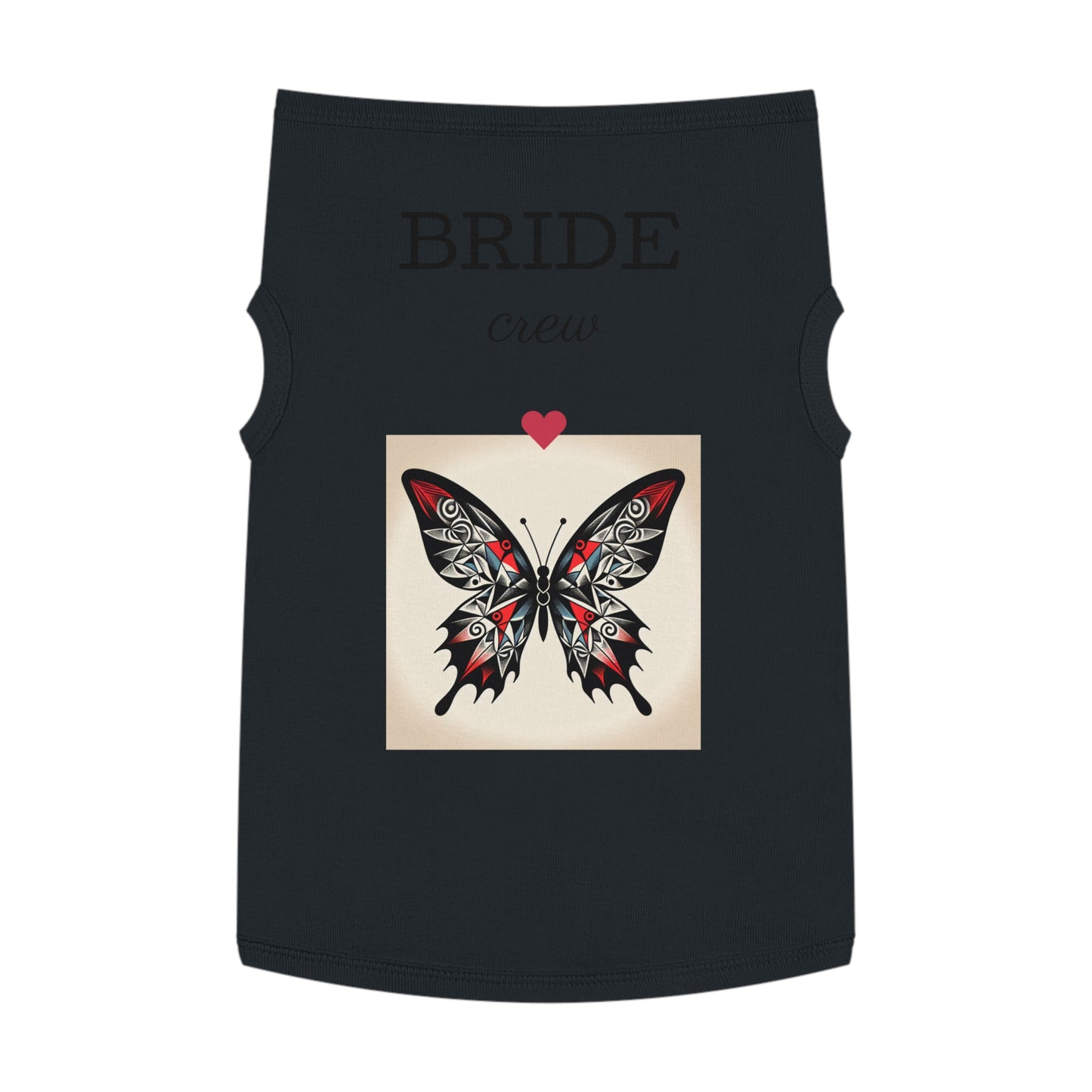 Butterfly Pet Tank Top, Summer Pet Apparel, Cute Dog Shirt, Stylish Cat Tank, Pet Gift for Warm Days, Pet Fashion