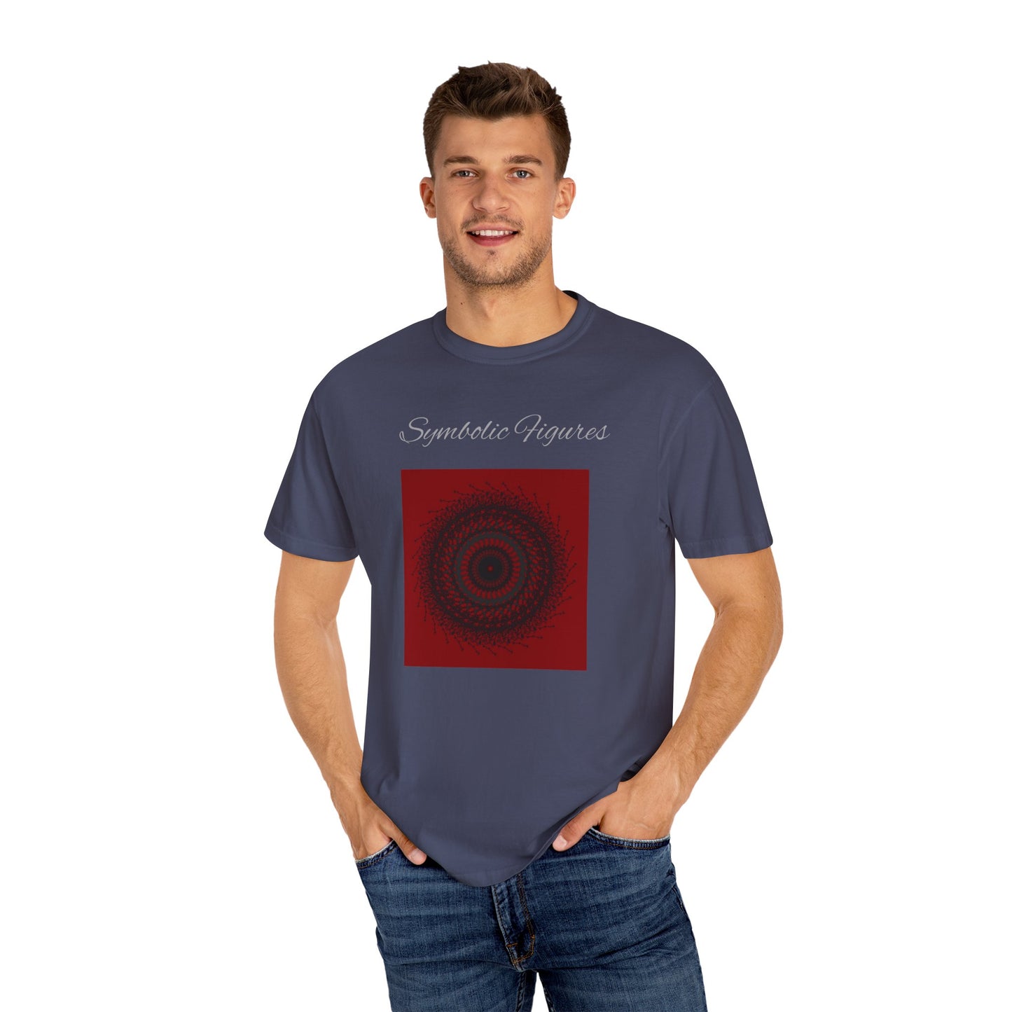 Red Mandala Inspired T-Shirt