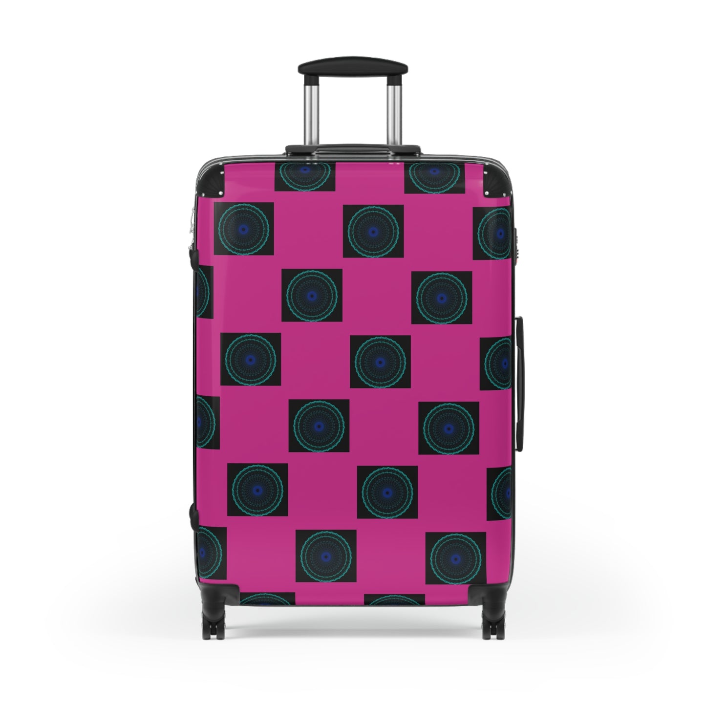 Vibrant Travel Suitcase, Unique Pattern Carry-On, Stylish Luggage for Travelers, Travel Accessories, Gift for Adventurers