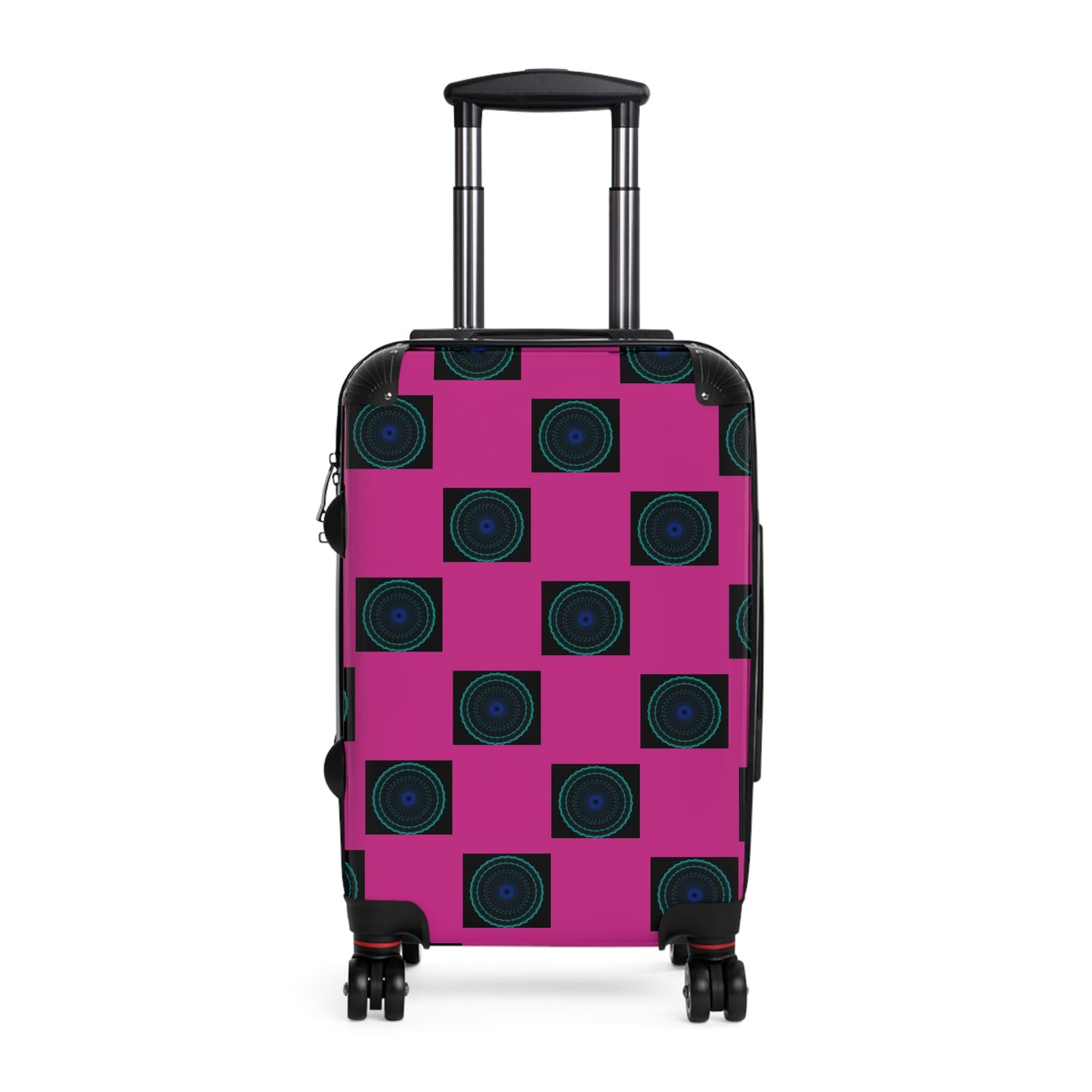 Vibrant Travel Suitcase, Unique Pattern Carry-On, Stylish Luggage for Travelers, Travel Accessories, Gift for Adventurers