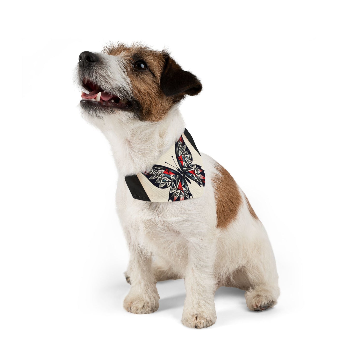 Stylish Pet Bandana Collar for Dogs, Butterfly Design, Trendy Dog Accessory, Perfect for Pets, Pet Fashion, Gift for Dog Lovers
