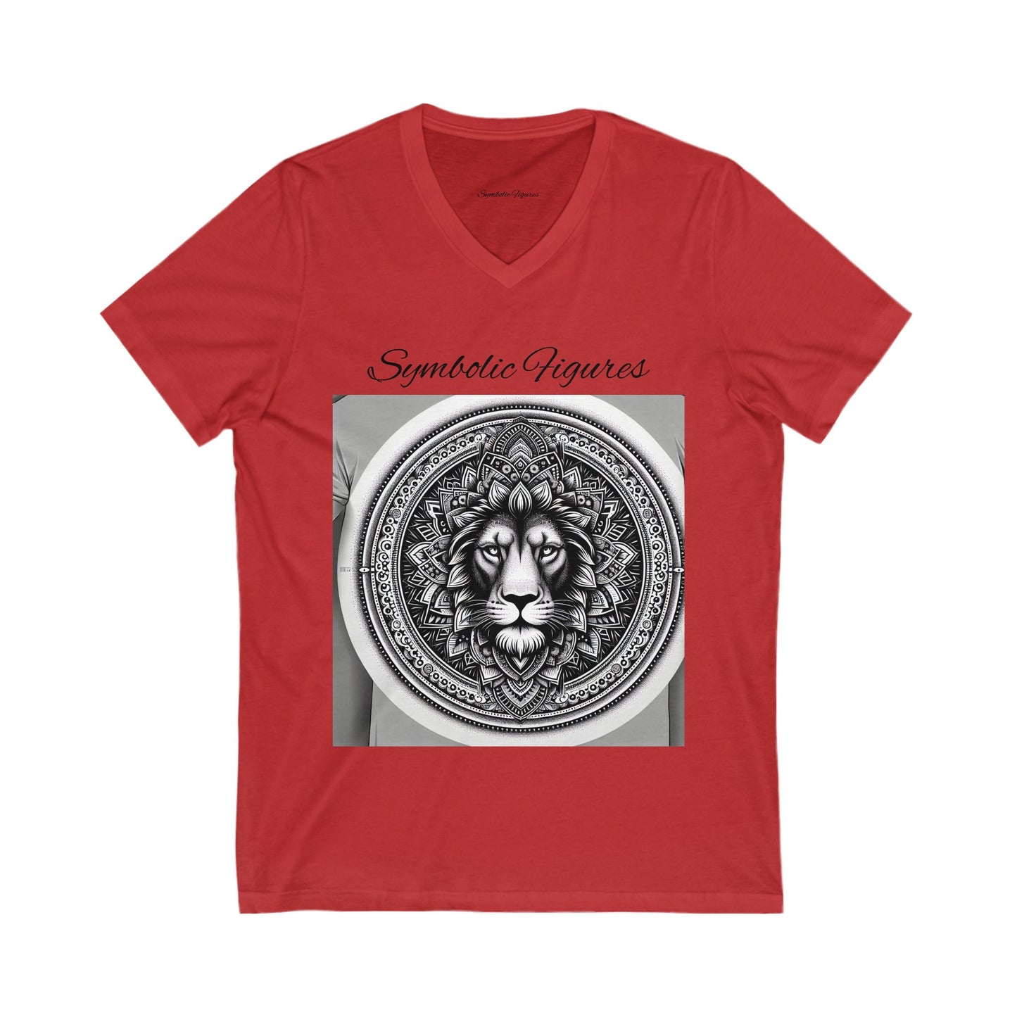 V-Neck Tee | Artistic T-Shirt, Unique Graphic Top, Casual Wear, Gift for Art Lovers, Summer Fashion