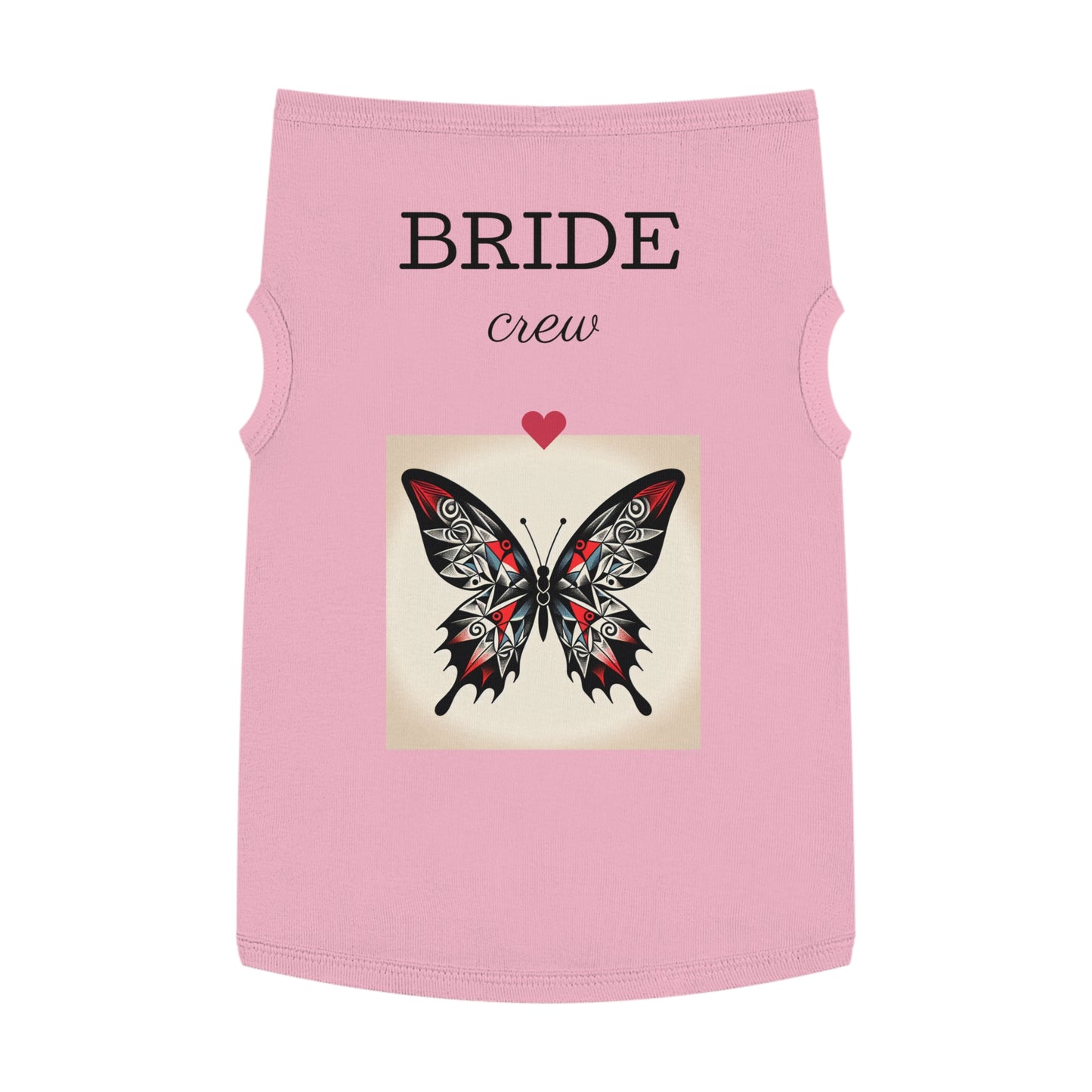 Butterfly Pet Tank Top, Summer Pet Apparel, Cute Dog Shirt, Stylish Cat Tank, Pet Gift for Warm Days, Pet Fashion