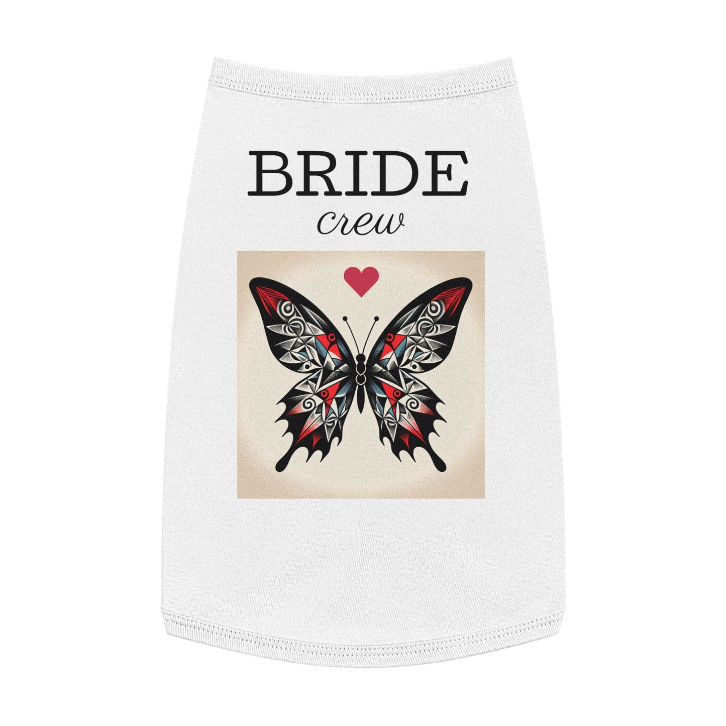 Butterfly Pet Tank Top, Summer Pet Apparel, Cute Dog Shirt, Stylish Cat Tank, Pet Gift for Warm Days, Pet Fashion