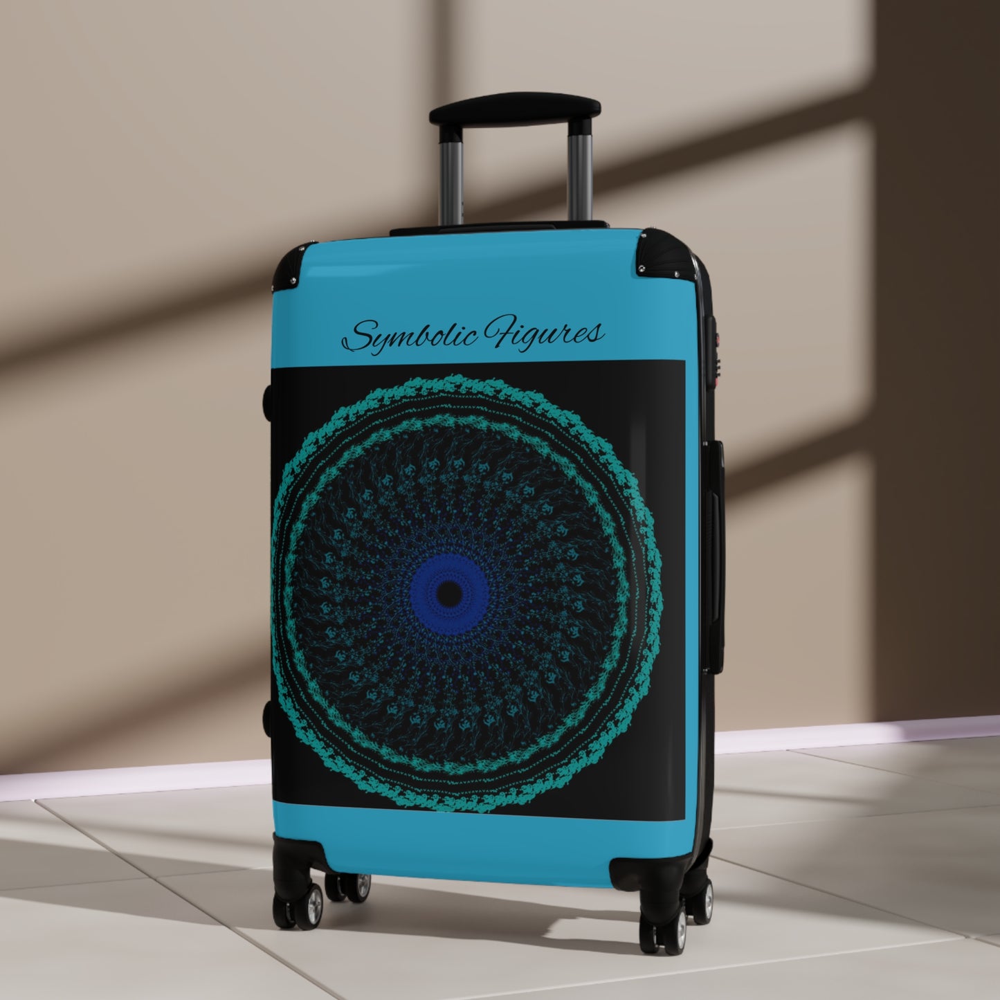 Stylish Travel Suitcase - Mandala Design, Luggage, Travel Accessories, Gift for Travelers, Unique Carry-On