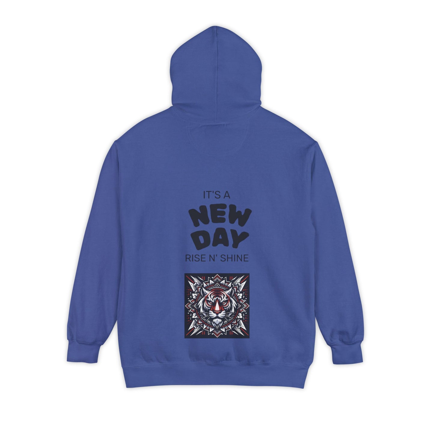Fearless Tiger Design Hoodie, Cozy Unisex Hoodie, Gift for Him/Her, Stylish Casual Wear, Cool Streetwear