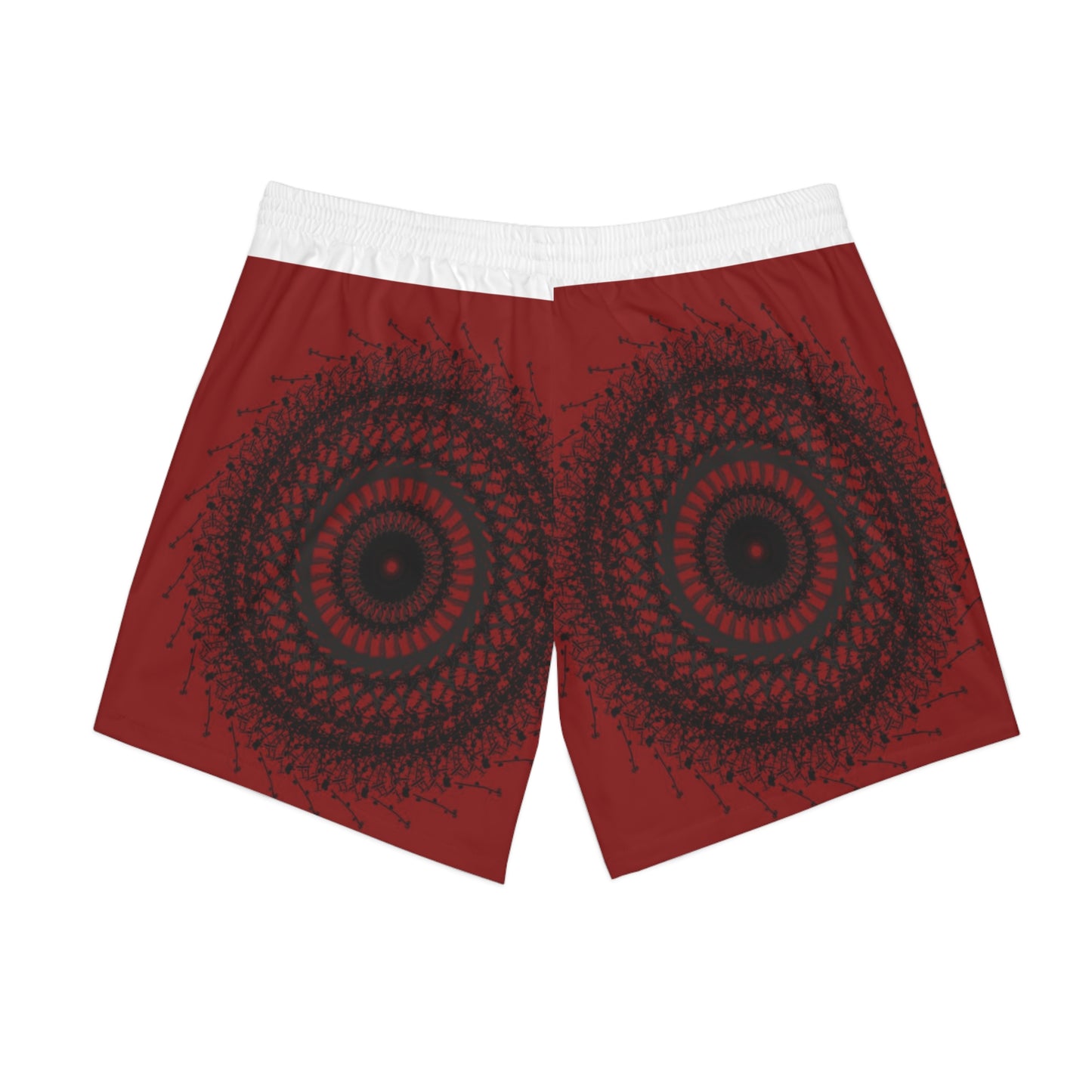 Men's Elastic Beach Shorts (AOP)