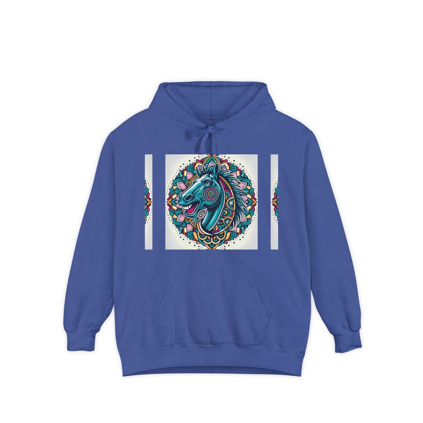 Mustang Design Hoodie, Cozy Unisex Hoodie, Gift for Him/Her, Stylish Casual Wear, Cool Streetwear