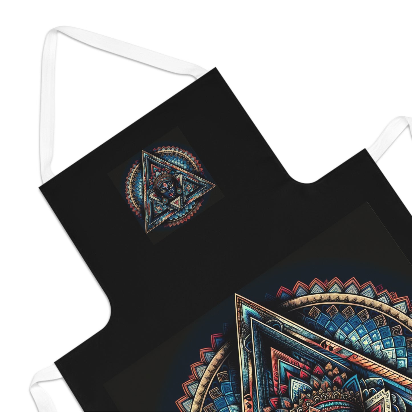 Artistic Adult Apron, Chef Apron, Bohemian Kitchenware, Unique Gift for Cooks, Kitchen Decor, Festival Cooking