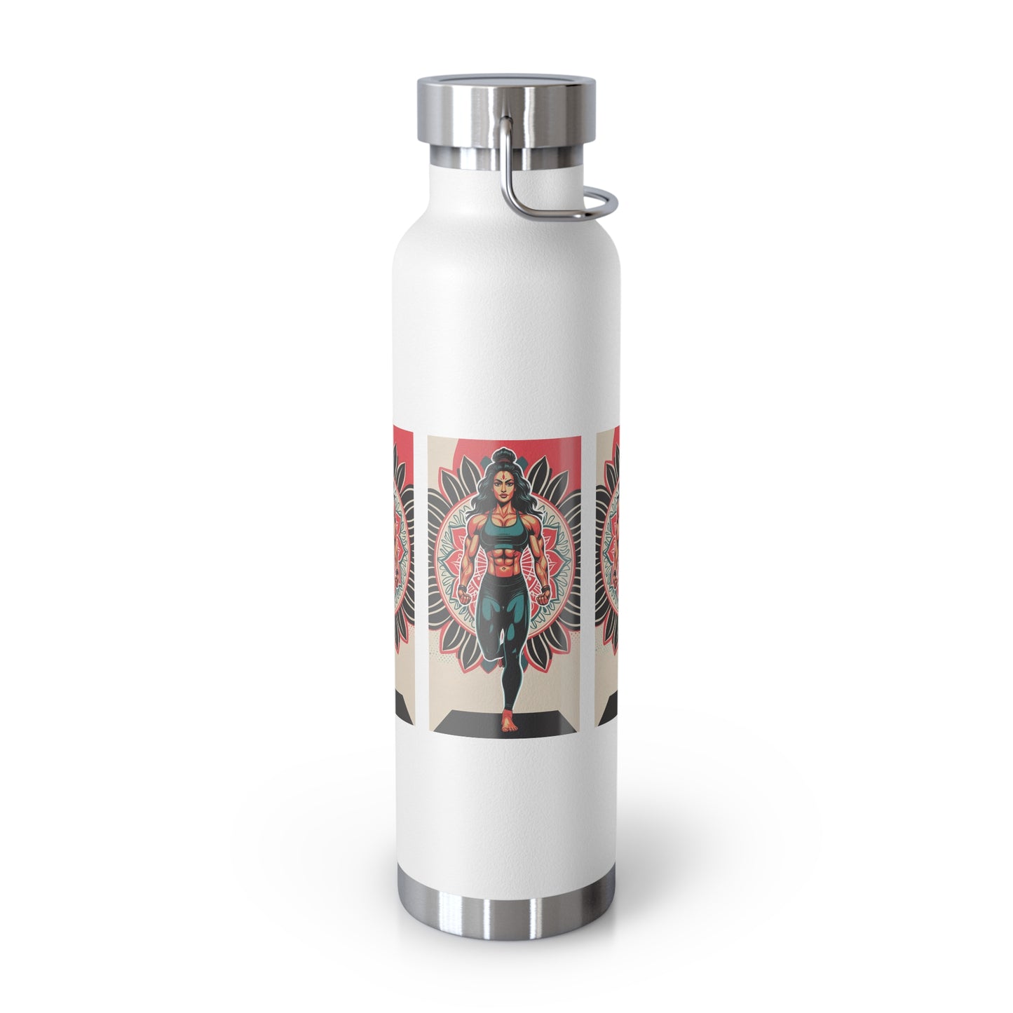 Colorful Insulated Water Bottle - 22oz - Perfect for Fitness, Travel, Hydration, Gifts & Eco-Conscious Living