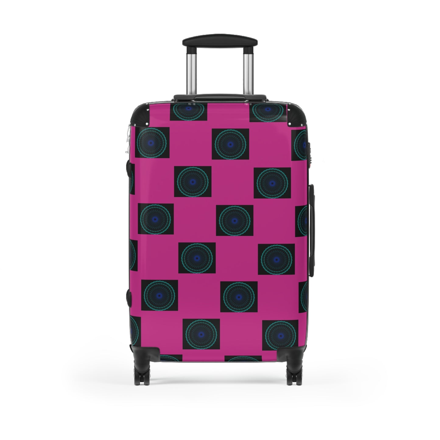 Vibrant Travel Suitcase, Unique Pattern Carry-On, Stylish Luggage for Travelers, Travel Accessories, Gift for Adventurers