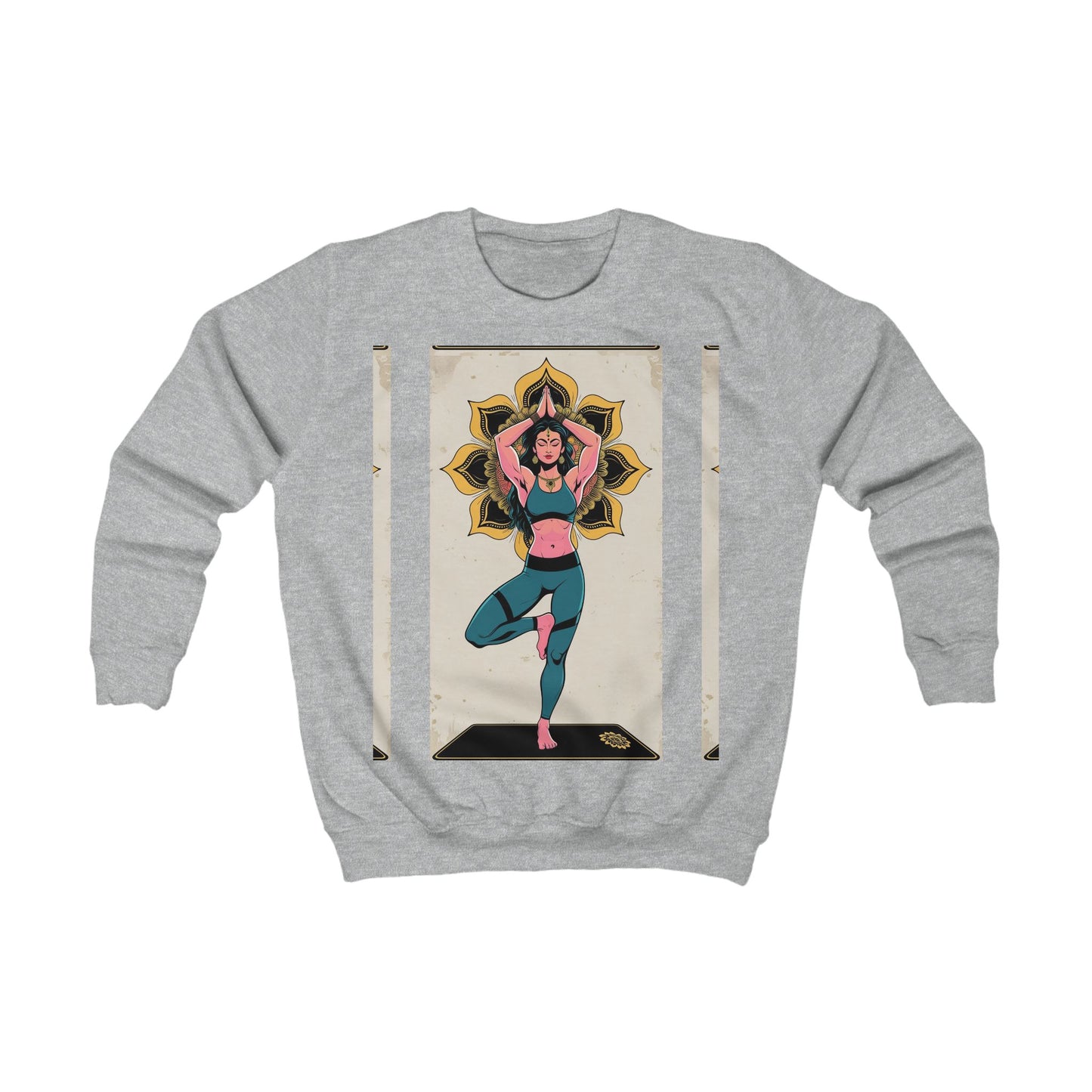 Yoga-Inspired Kids Sweatshirt, Cozy Kids Sweatshirt, Children's Yoga Apparel, Active Kids Clothes, Unique Gift for Young Yogis