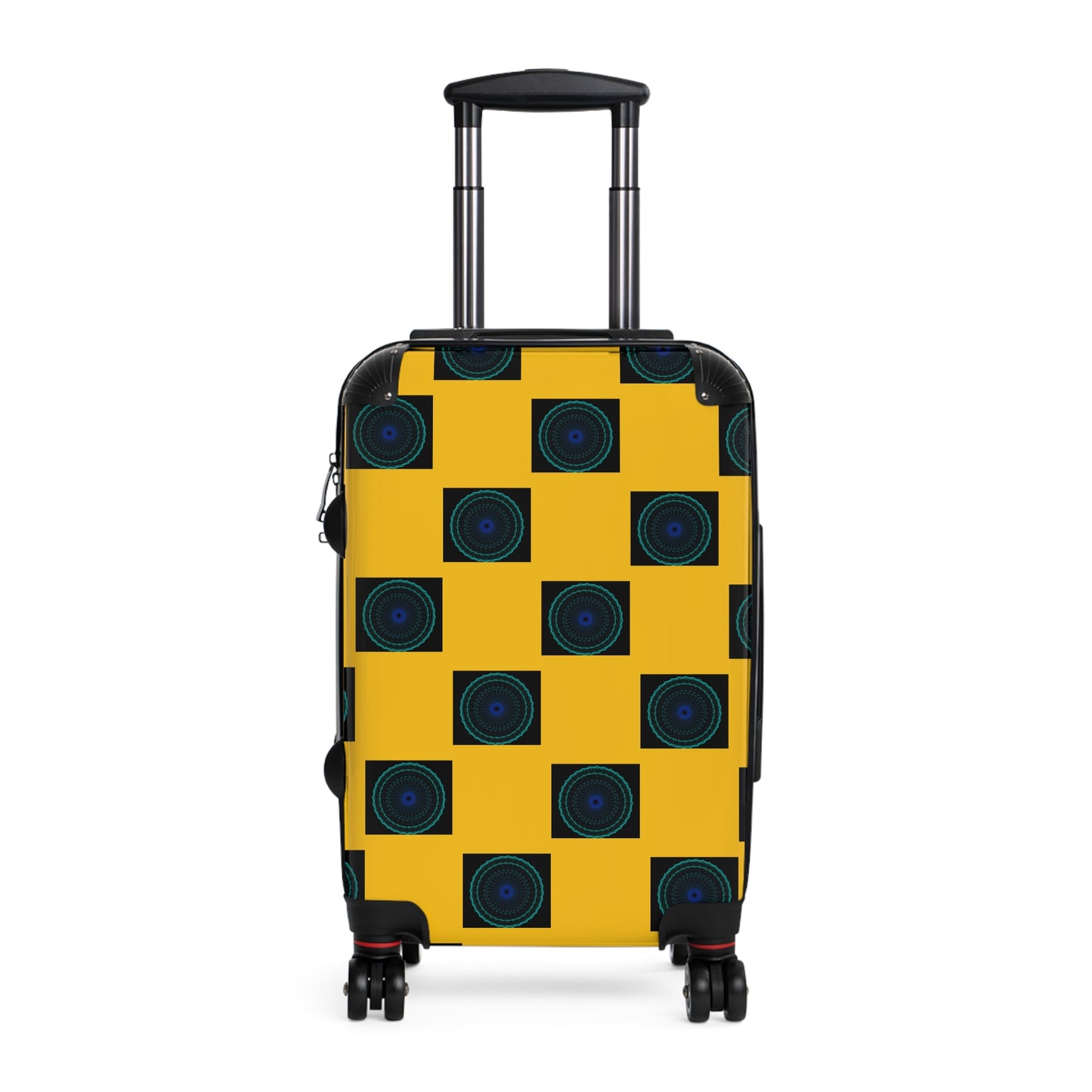 Vibrant Travel Suitcase, Unique Pattern Carry-On, Stylish Luggage for Travelers, Travel Accessories, Gift for Adventurers