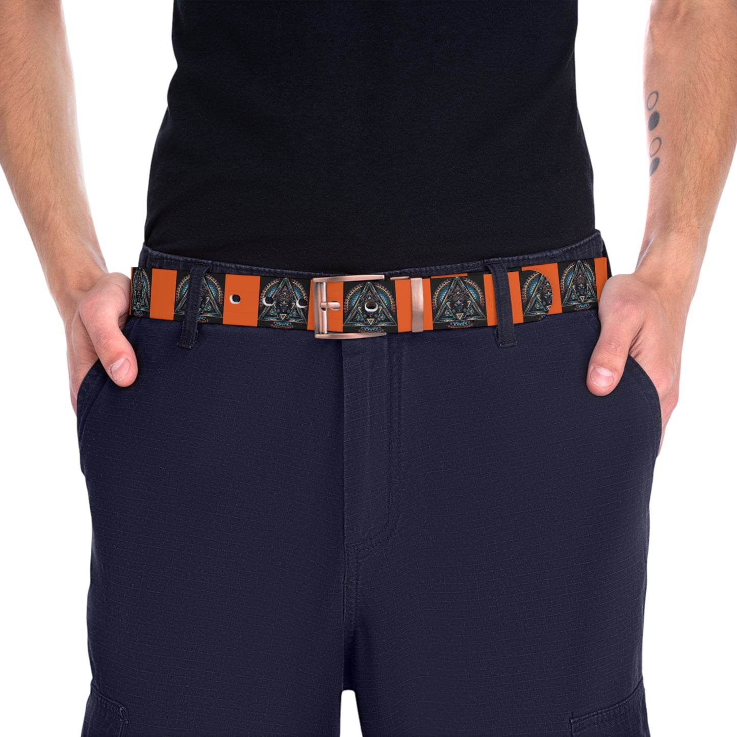 Stylish Goddess Durga Graphic Belt for Unique Fashion Statement, Customizable Accessories, Perfect for Gifting, Everyday Wear, Festival Outfit