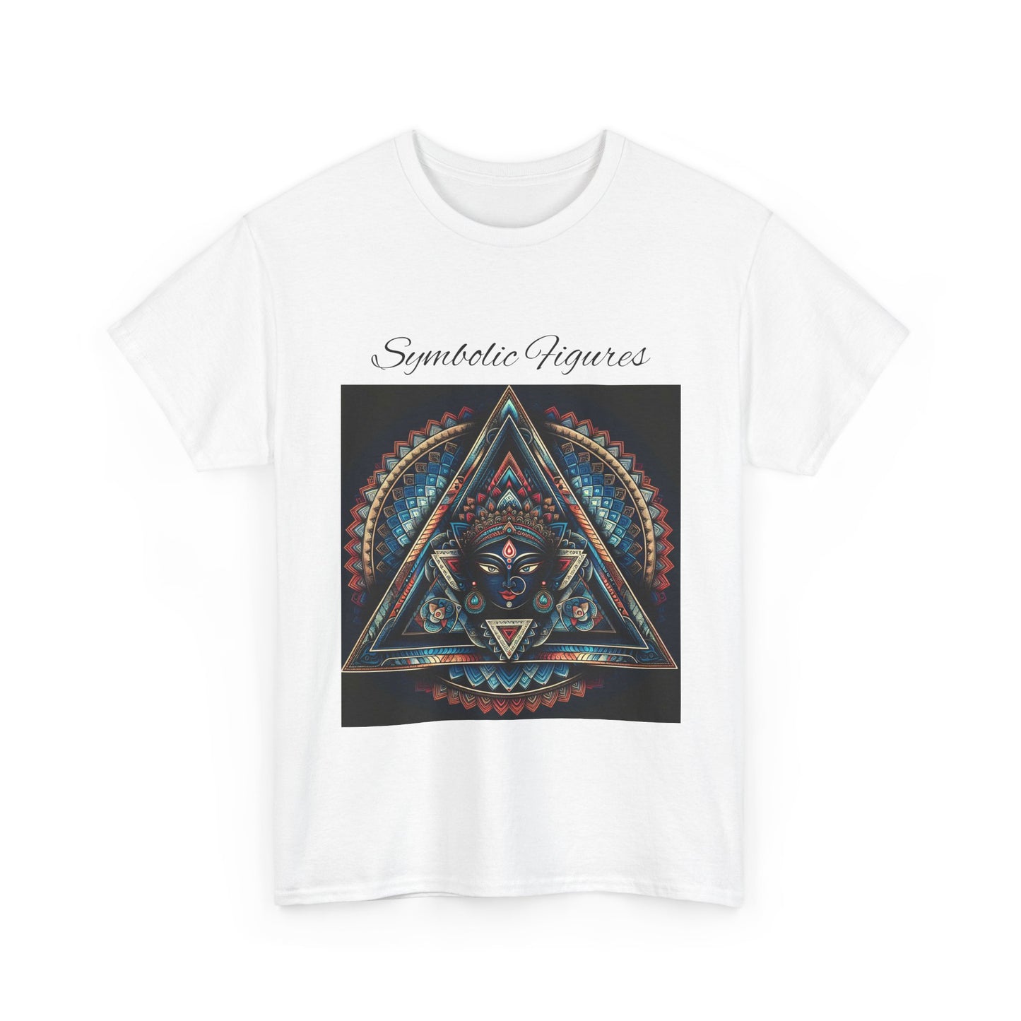 Symbiotic Figures Graphic Tee, Unisex Cotton T-Shirt, Psychedelic Art Shirt, Bohemian Style Tee, Mindful Wear, Festival Clothing