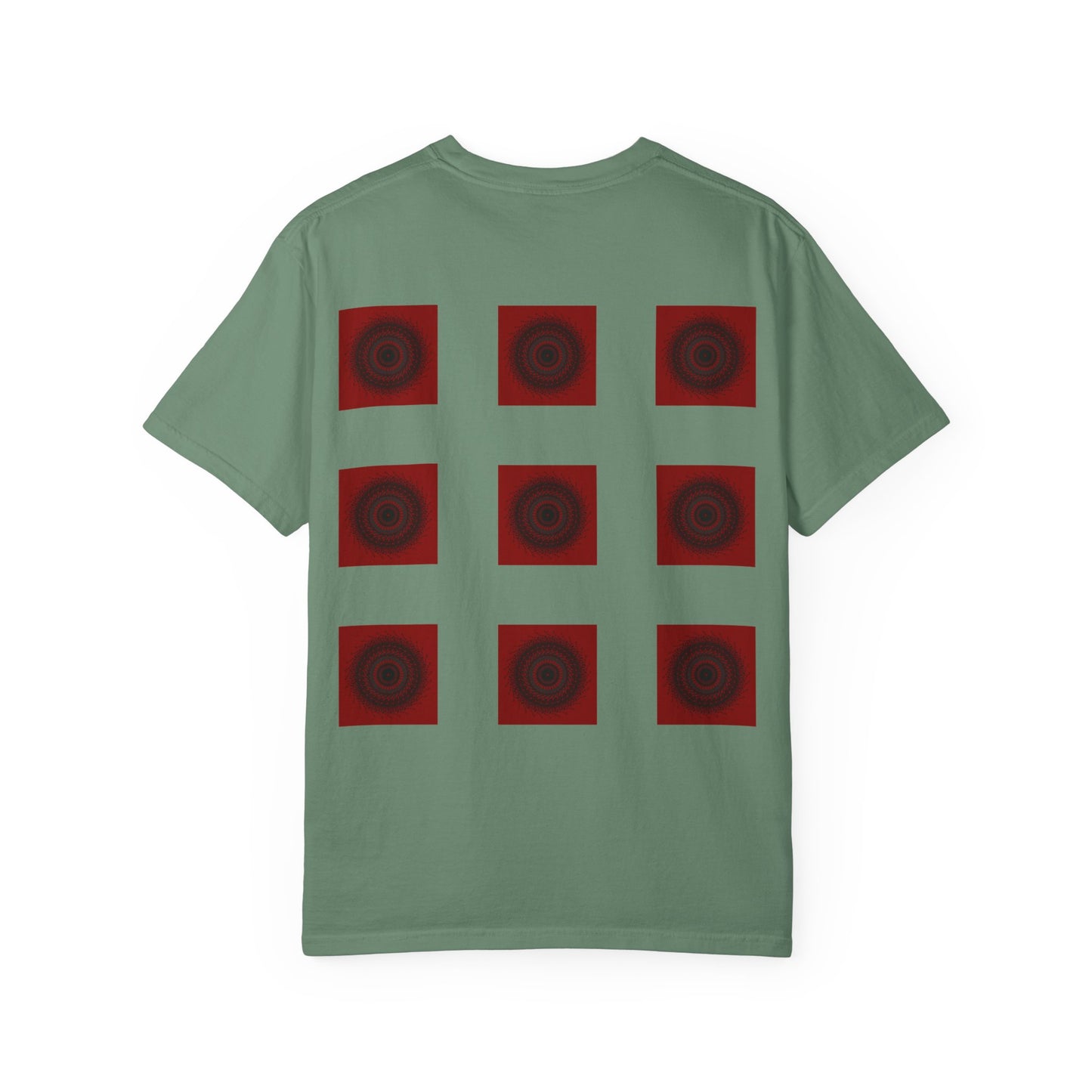 Symbolic Figures Unisex Garment-Dyed T-Shirt - Bohemian Style for Art Lovers