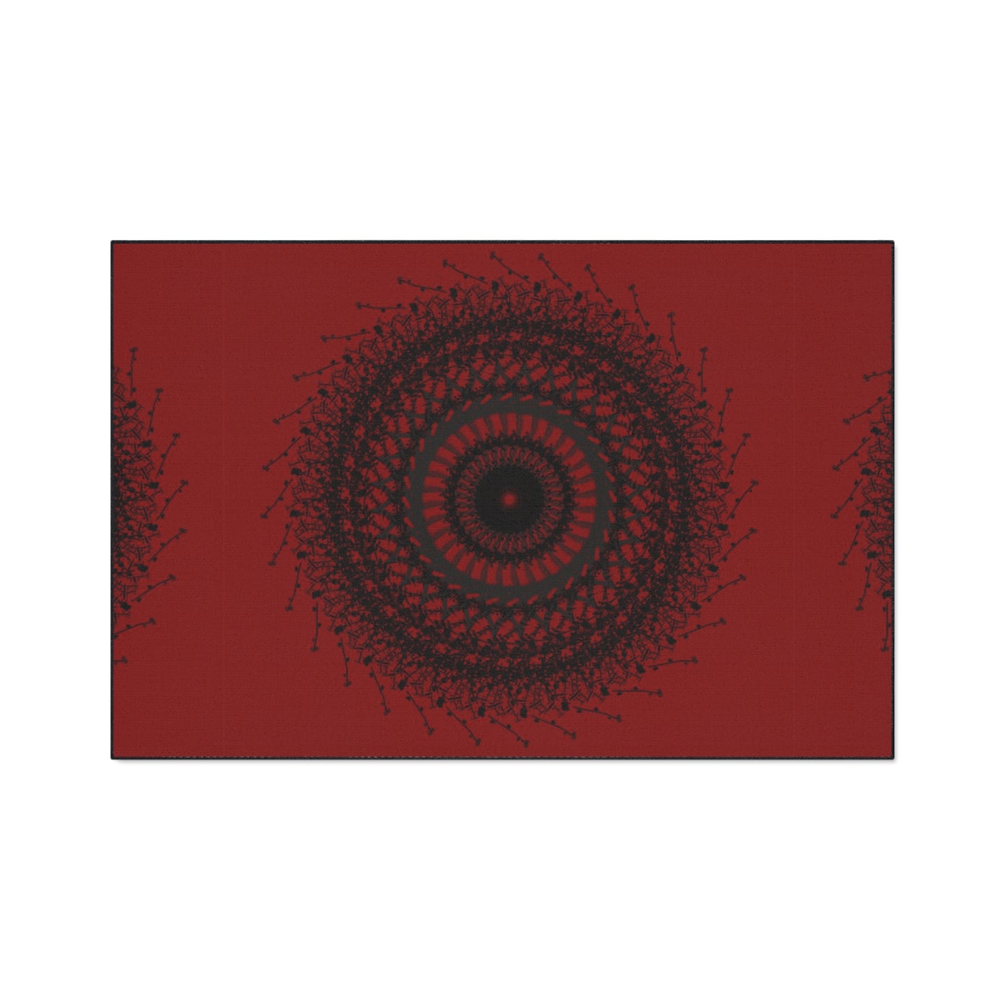 Stylish Heavy Duty Floor Mat with Mandala Design - Durable Home Decor