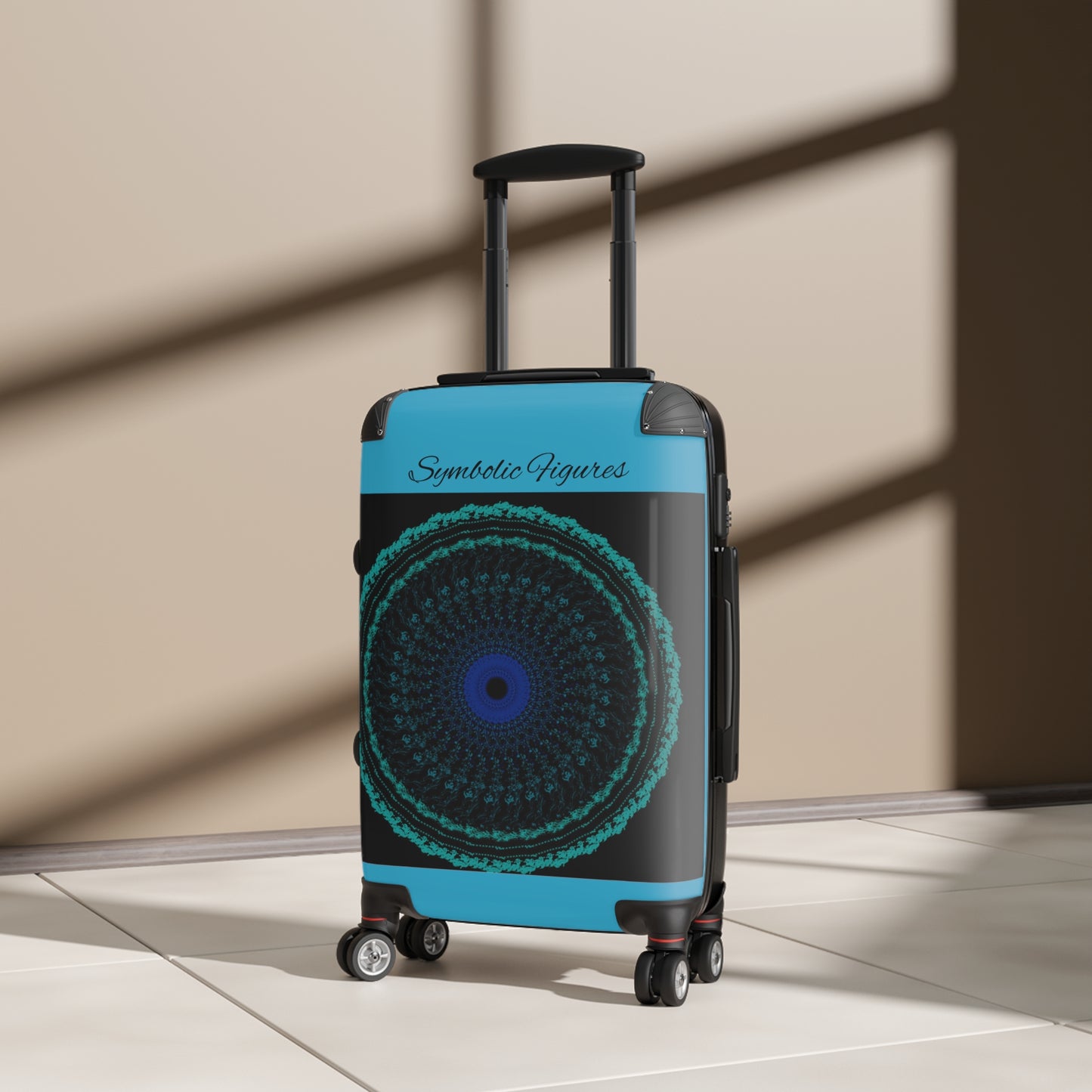 Stylish Travel Suitcase - Mandala Design, Luggage, Travel Accessories, Gift for Travelers, Unique Carry-On