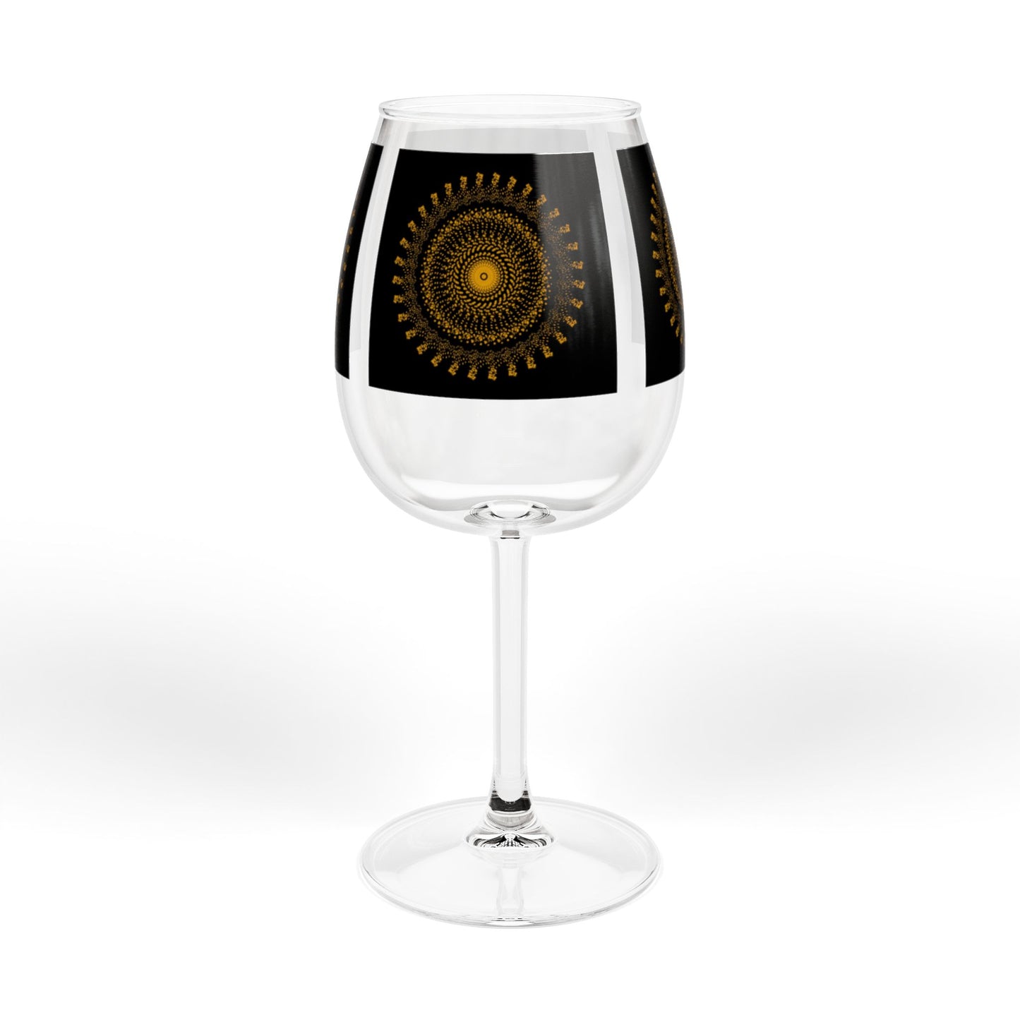 Vibrant Artistic Wine Glass, Unique Gift for Wine Lovers, Colorful 12oz Glassware, Fun Home Decor, Celebration Drinkware