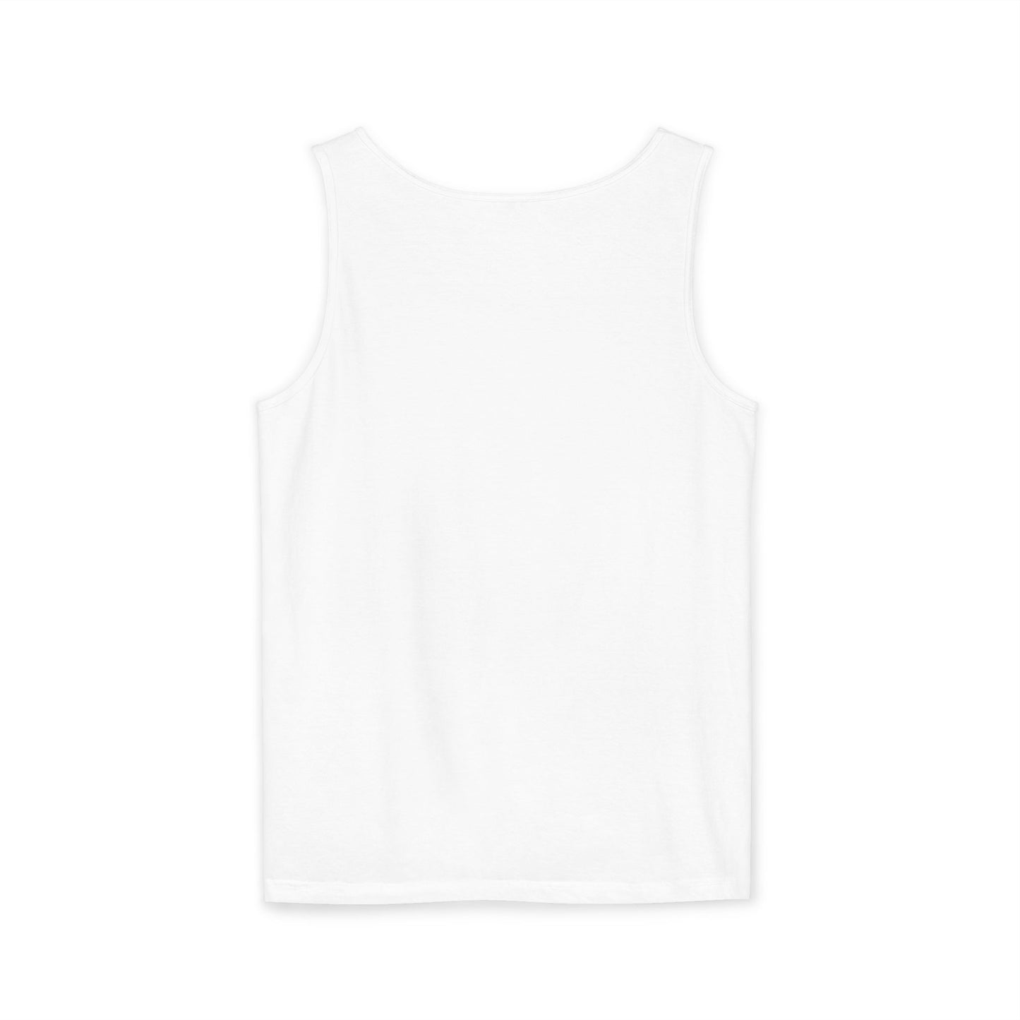 Symbolic Figures Unisex Garment-Dyed Tank Top, Boho Style Tee, Festival Wear, Yoga Shirt, Spiritual Gift