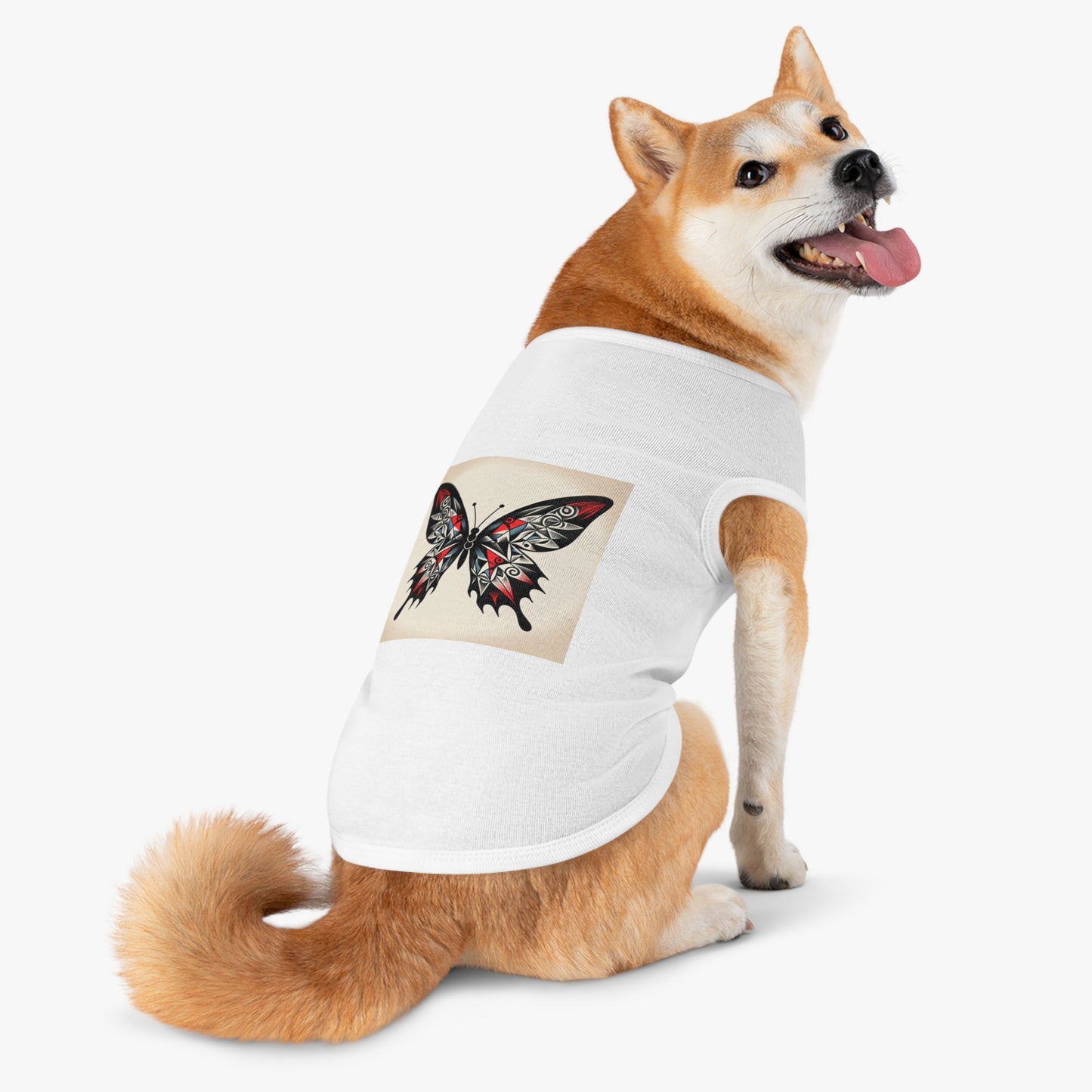 Copy of Butterfly Pet Tank Top, Summer Pet Apparel, Cute Dog Shirt, Stylish Cat Tank, Pet Gift for Warm Days, Pet Fashion