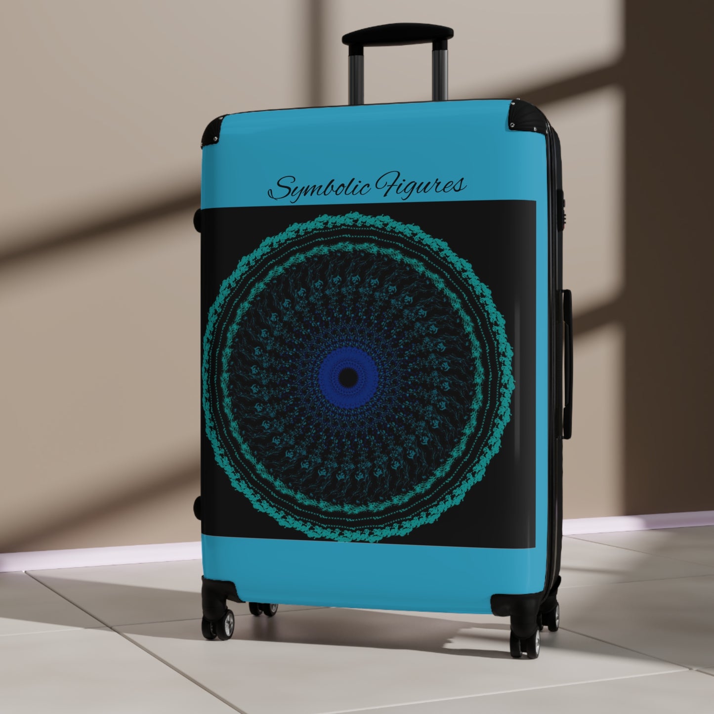Stylish Travel Suitcase - Mandala Design, Luggage, Travel Accessories, Gift for Travelers, Unique Carry-On
