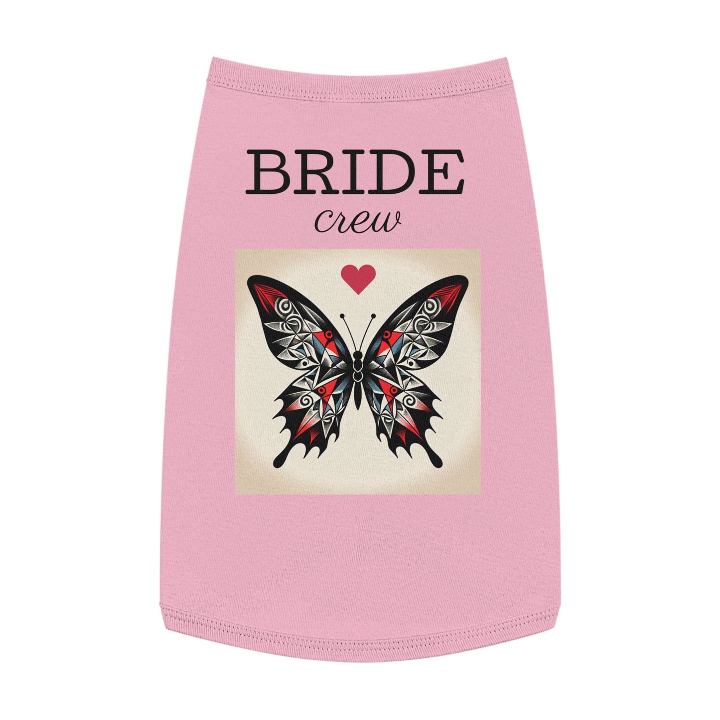 Butterfly Pet Tank Top, Summer Pet Apparel, Cute Dog Shirt, Stylish Cat Tank, Pet Gift for Warm Days, Pet Fashion