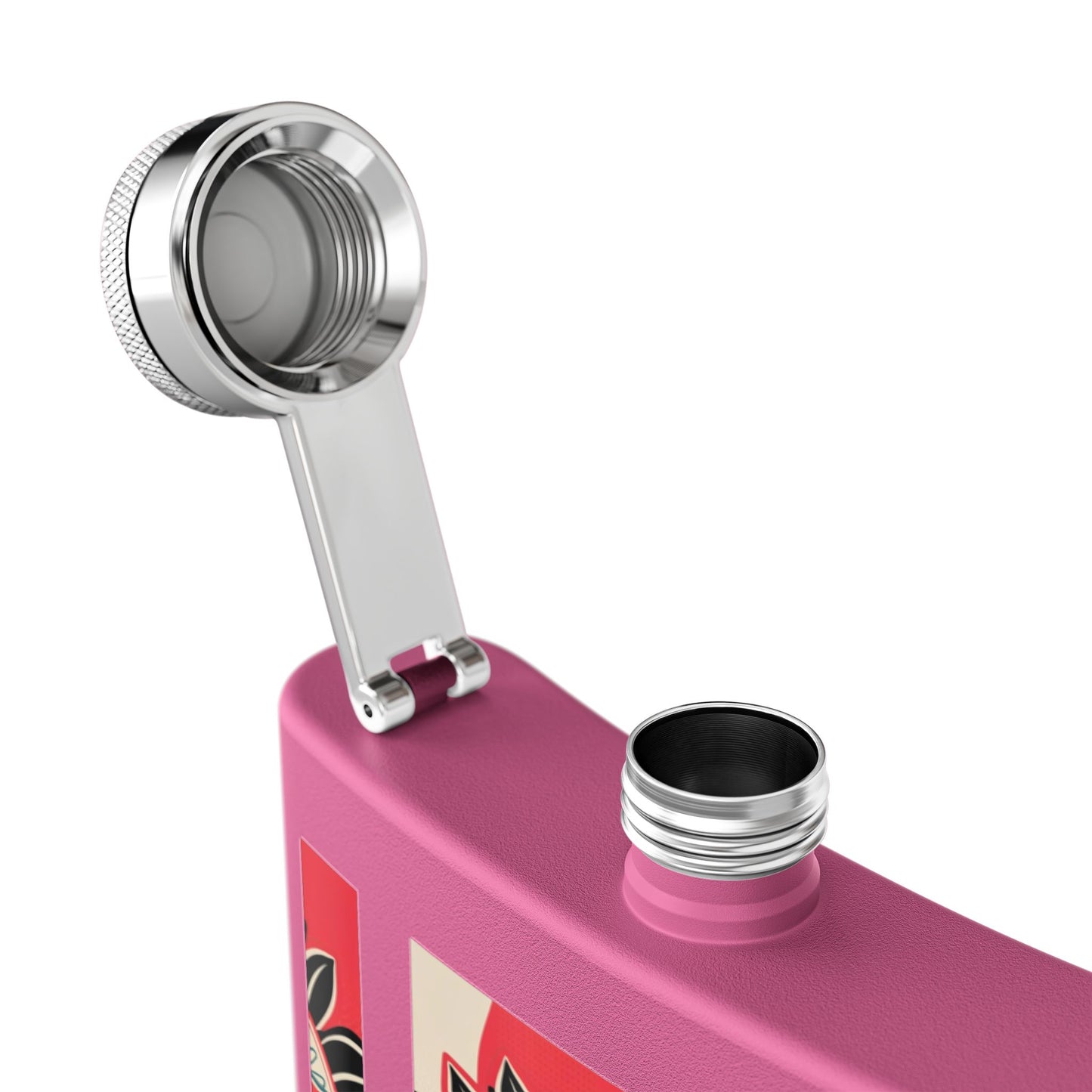 Colorful Yoga Stainless Steel Flask - Perfect for Meditation, Travel, Gifts, Outdoor Adventures, or Celebrations