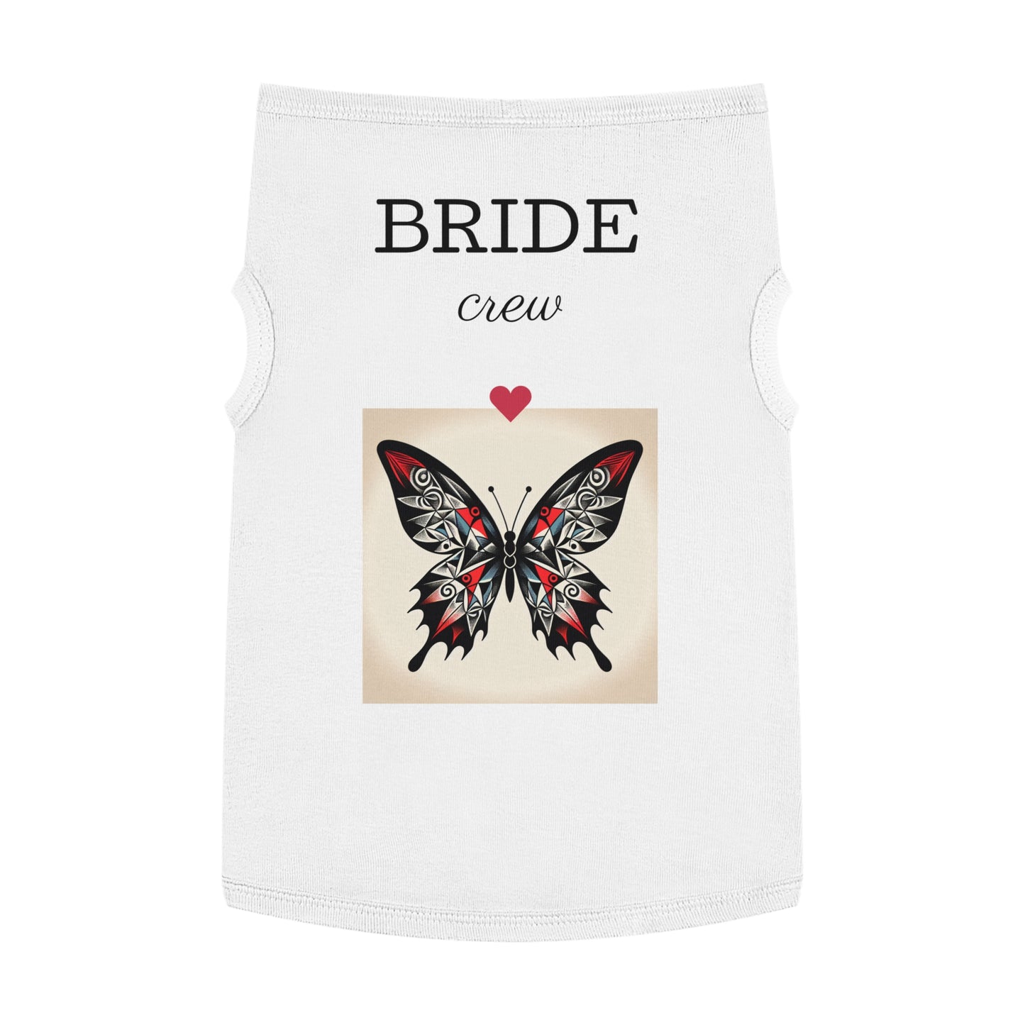 Butterfly Pet Tank Top, Summer Pet Apparel, Cute Dog Shirt, Stylish Cat Tank, Pet Gift for Warm Days, Pet Fashion