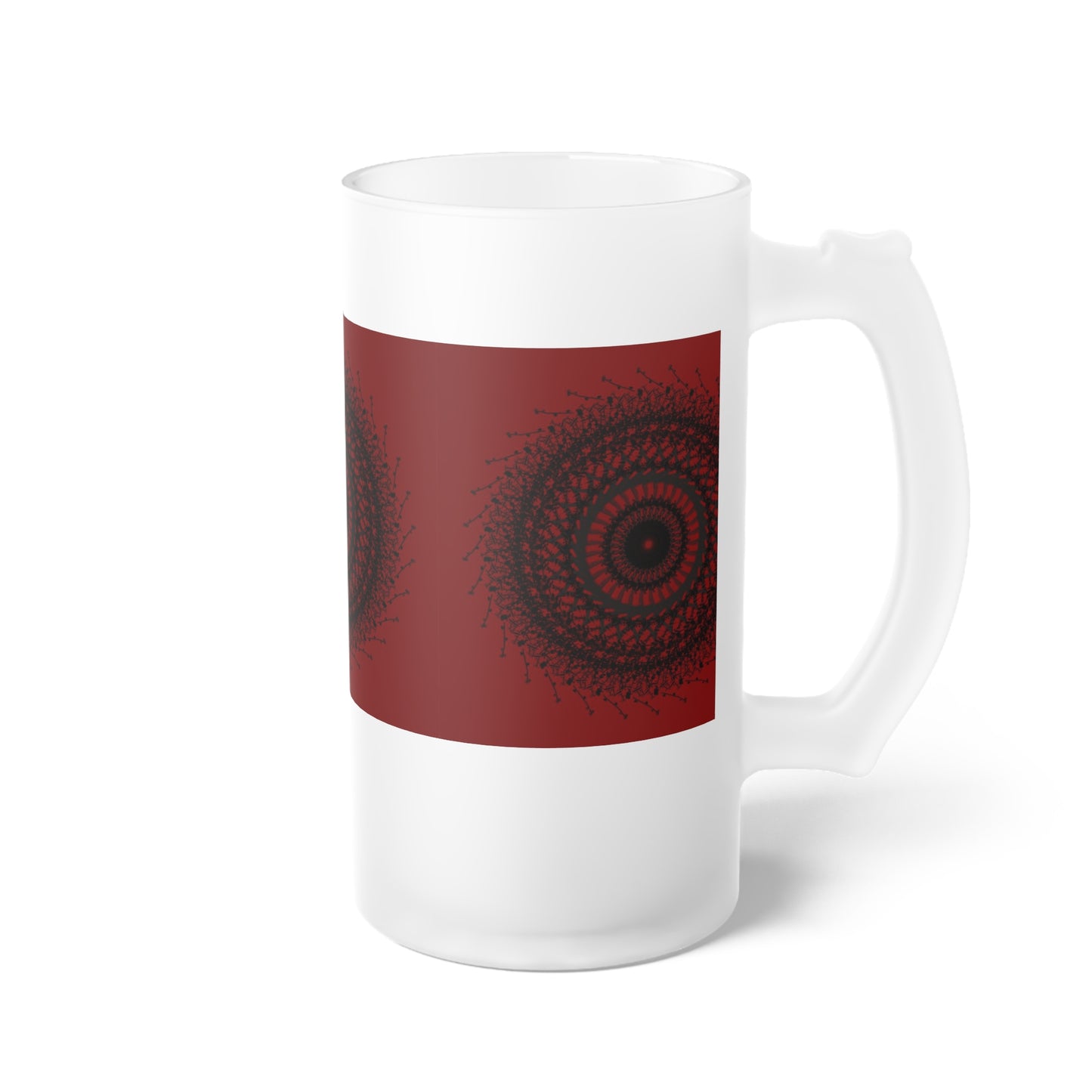 Frosted Glass Beer Mug