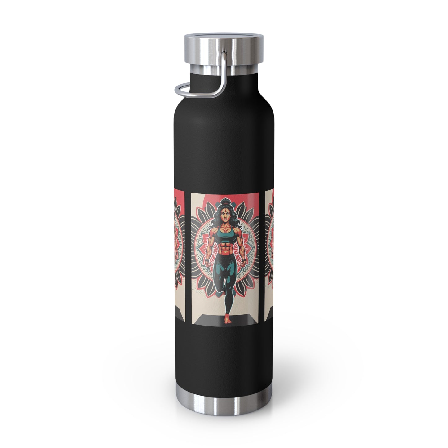 Colorful Insulated Water Bottle - 22oz - Perfect for Fitness, Travel, Hydration, Gifts & Eco-Conscious Living