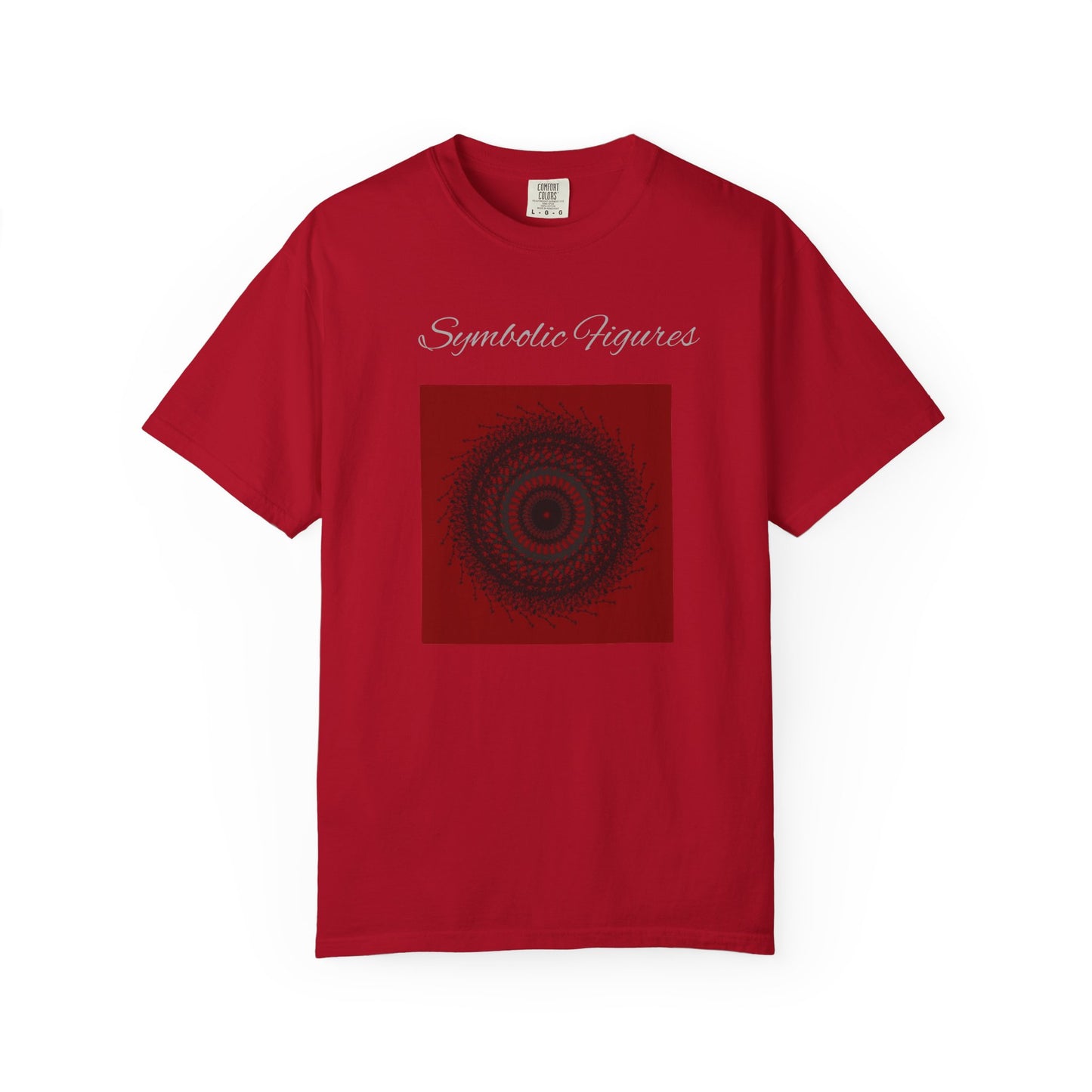 Red Mandala Inspired T-Shirt