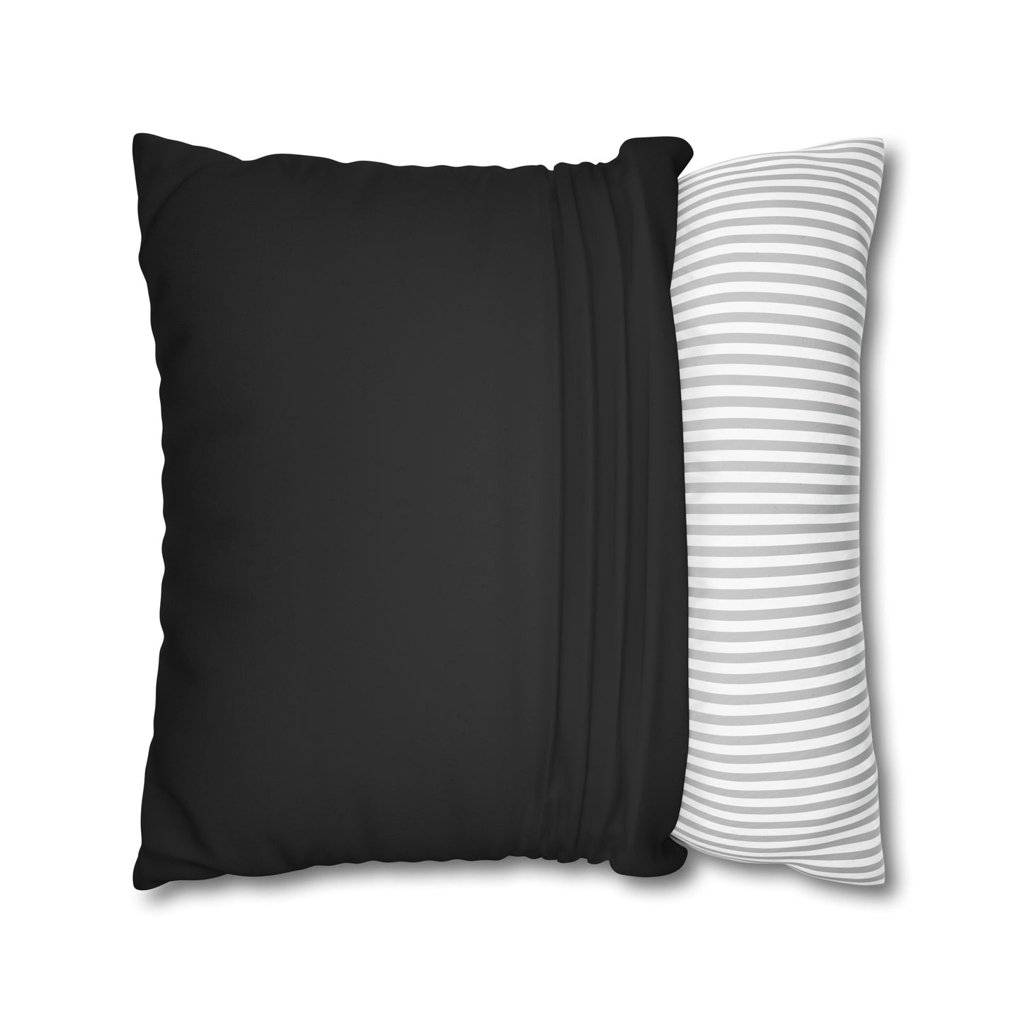 Black & White Owl Pillowcase - Boho Home Decor, Cozy Cushion Cover, Gift for Animal Lovers, Nature Accent Pillow, Living Room Decor