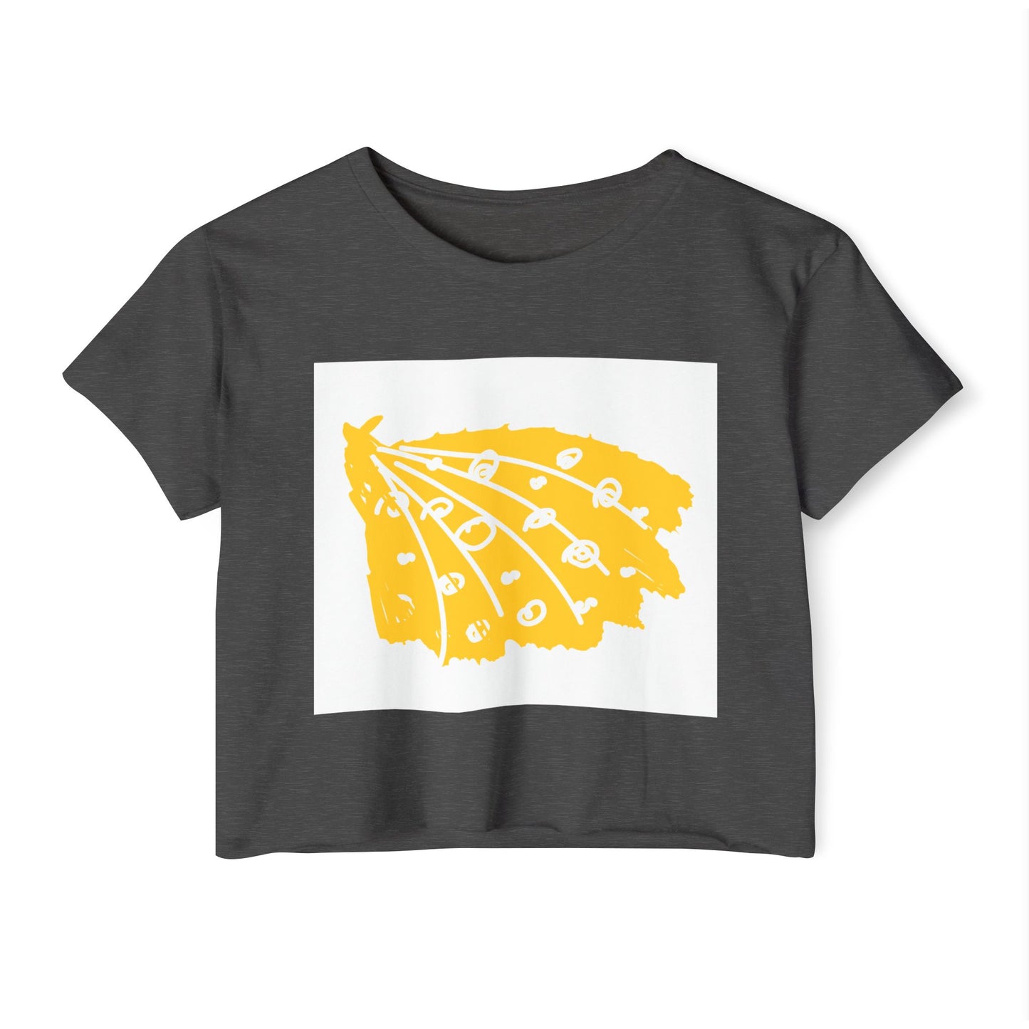 Stylish Women's Festival Crop Top, Boho Chic Tee, Summer Concert Shirt, Casual Wear, Music Festival Outfit