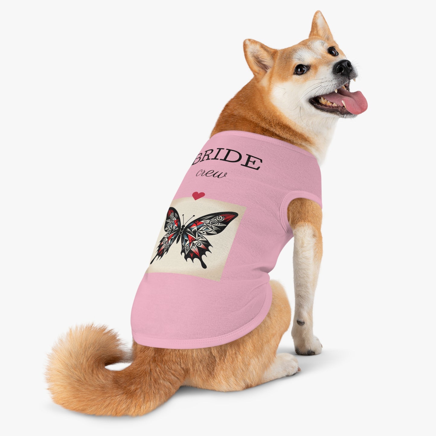 Butterfly Pet Tank Top, Summer Pet Apparel, Cute Dog Shirt, Stylish Cat Tank, Pet Gift for Warm Days, Pet Fashion
