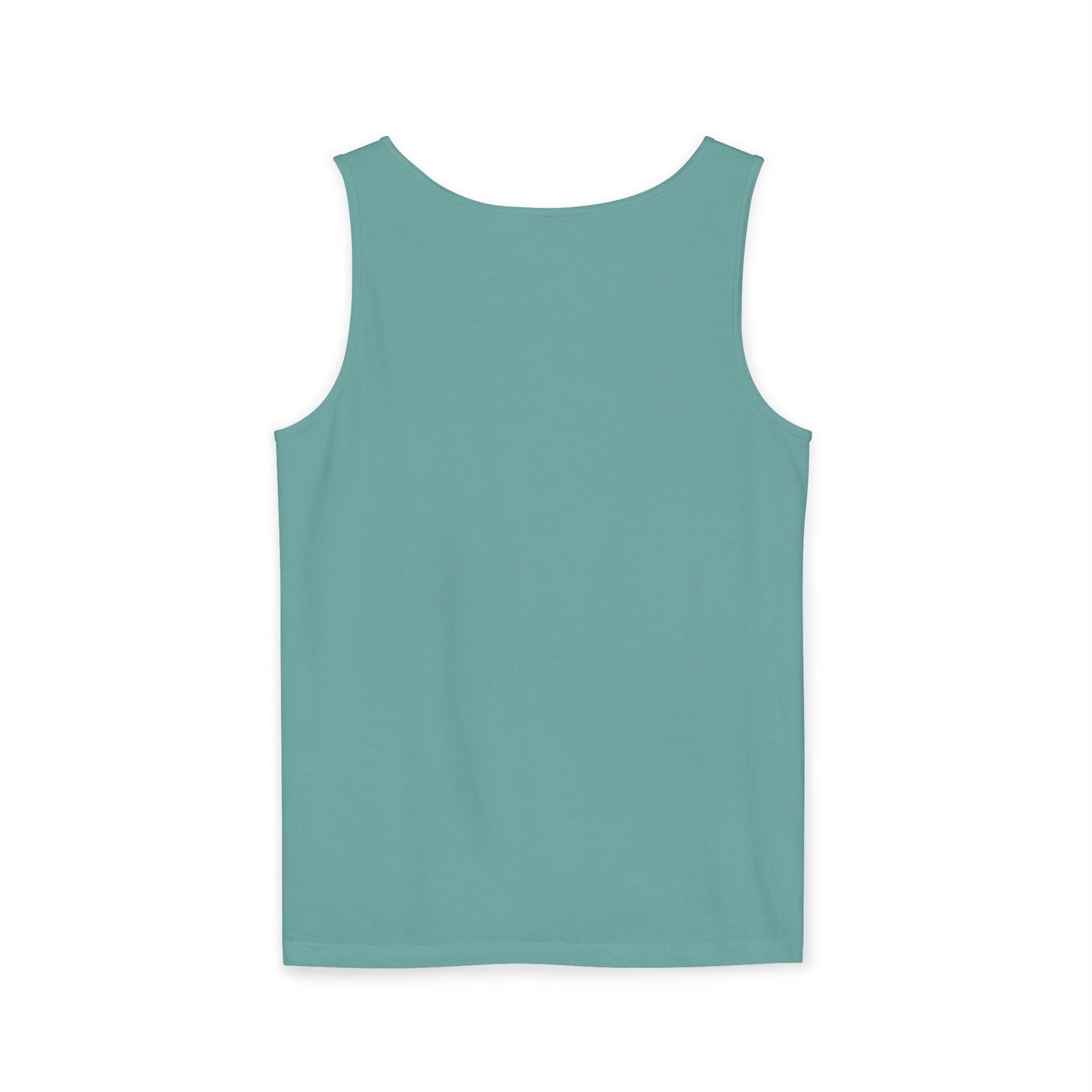 Symbolic Figures Unisex Garment-Dyed Tank Top, Boho Style Tee, Festival Wear, Yoga Shirt, Spiritual Gift