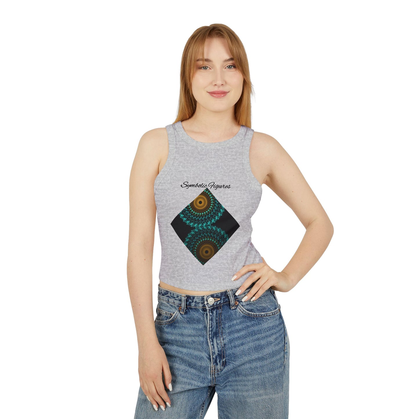 Women's Micro Rib Racer Tank Top