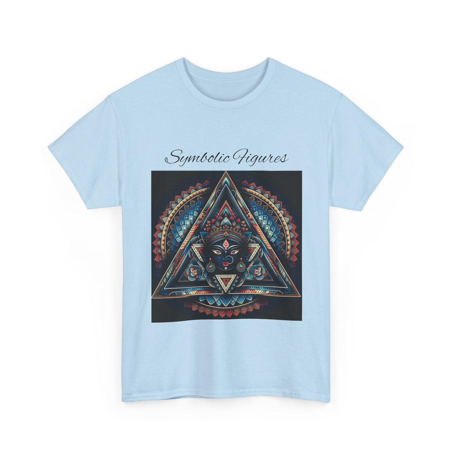 Symbiotic Figures Graphic Tee, Unisex Cotton T-Shirt, Psychedelic Art Shirt, Bohemian Style Tee, Mindful Wear, Festival Clothing